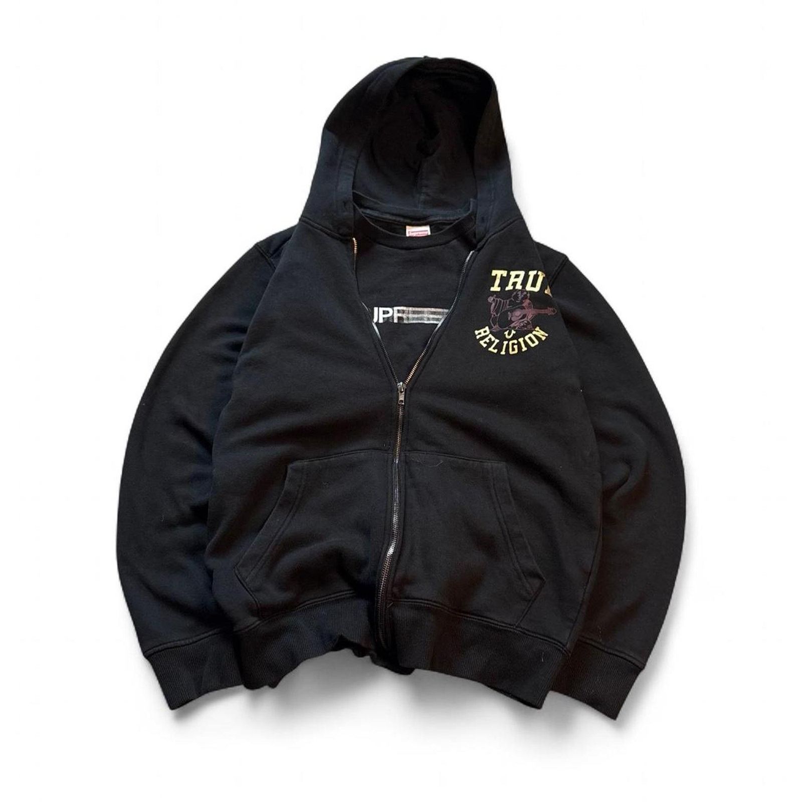 Supreme Vintage true religion black zip Size US S / EU 44-46 / 1 - 1 Thumbnail