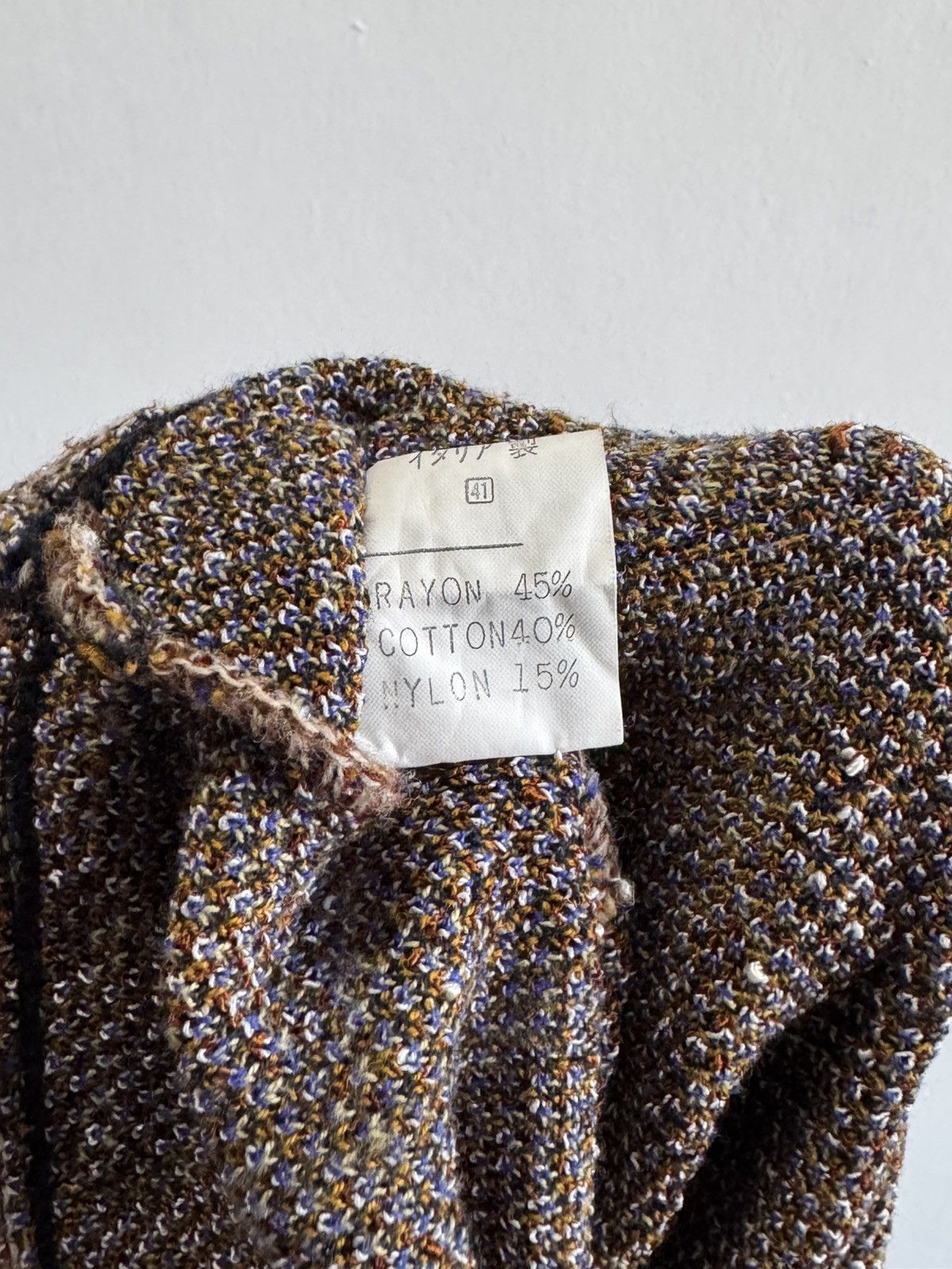 Missoni Vintage Missoni Abstract Knit Top – Fast Deal Size M / US 6-8 / IT 42-44 - 6 Thumbnail
