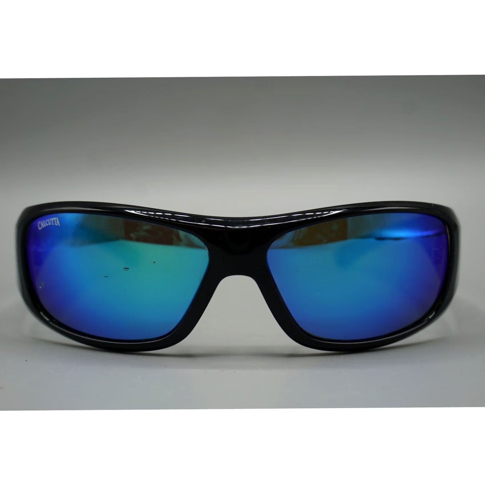 Frame Calcutta Polarized Sunglasses Sport Black Frame Blue Mirror Lens Fishing Men Size ONE SIZE - 2 Thumbnail