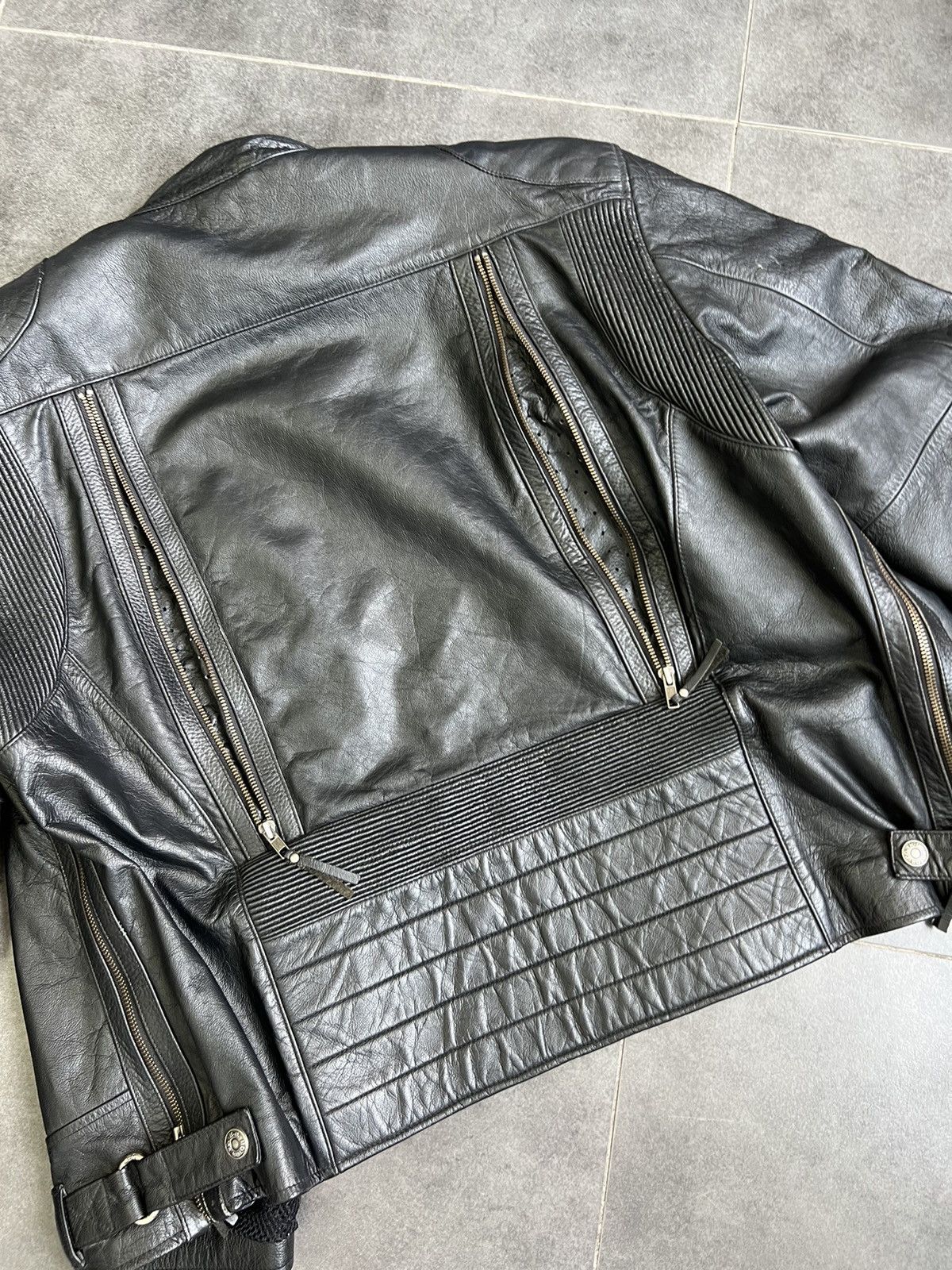 Harley Davidson × Vintage Vintage Harley Davidson Leather Jacket 2XL motorcycle Size US XXL / EU 58 / 5 - 23 Thumbnail