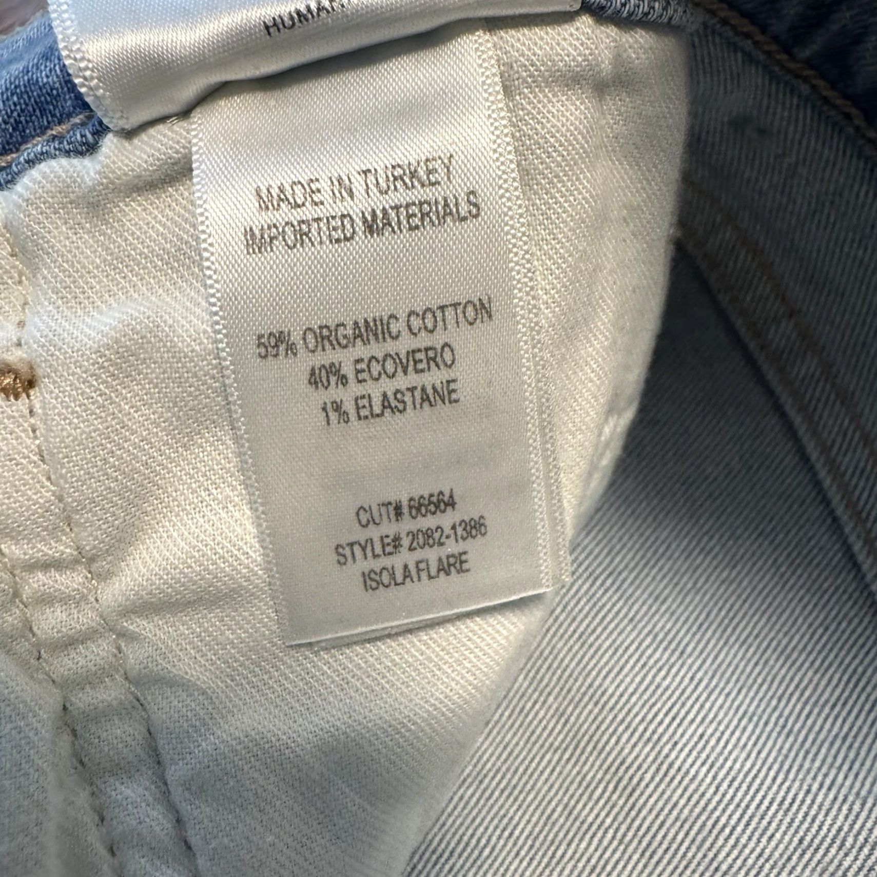 Citizens Of Humanity Citizen’s of Humanity Jeans Isola Size 26 Flared Blue Pegasus Light Wash New Size 26" / US 2 / IT 38 - 7 Thumbnail