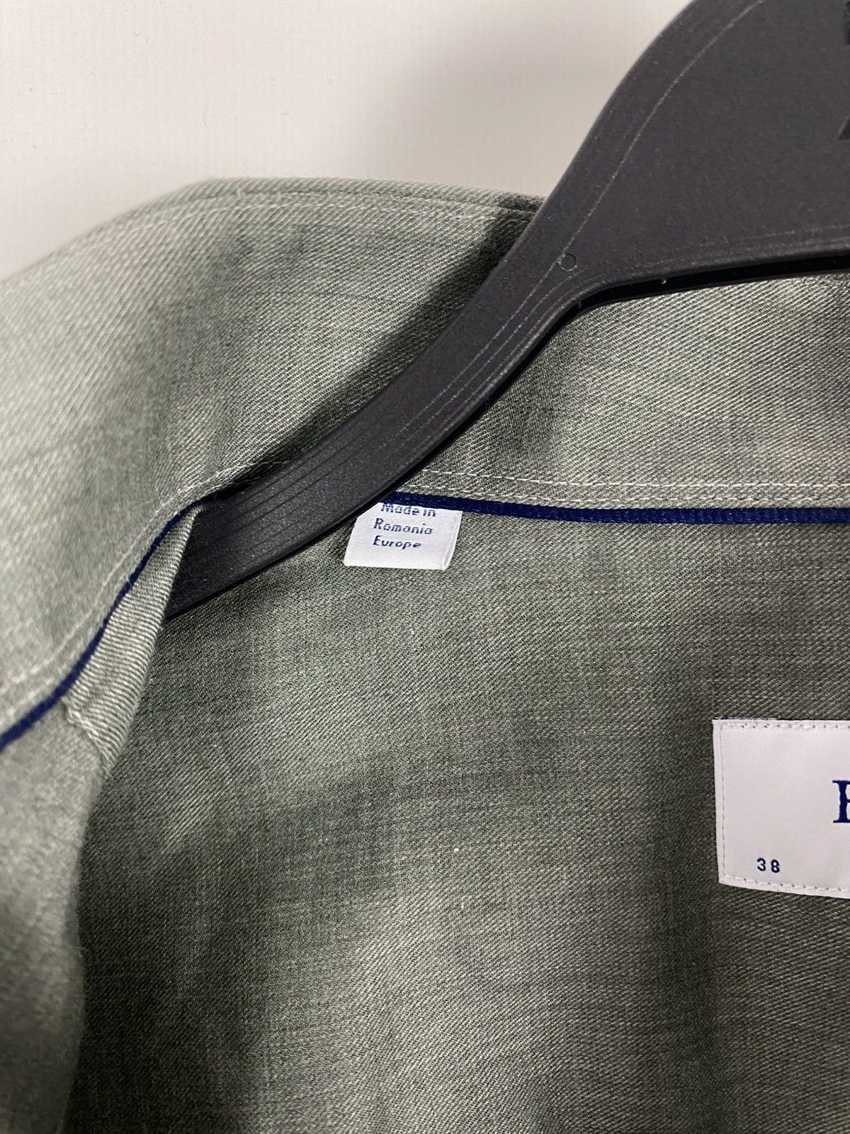 Eton Eton Contemporary Green Shirt Fine Light Twill Size US S / EU 44-46 / 1 - 5 Thumbnail