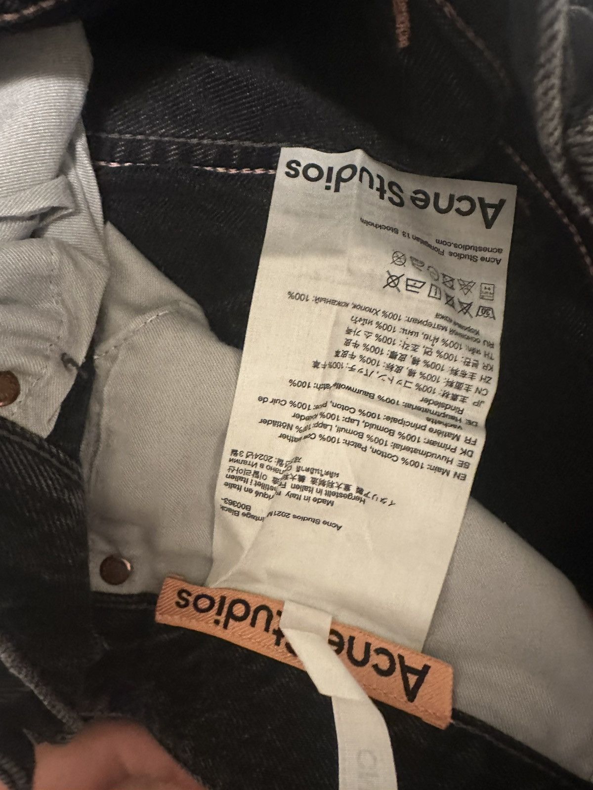 Acne Studios Acne Studios 2021m Vintage Black Size US 30 / EU 46 - 4 Thumbnail