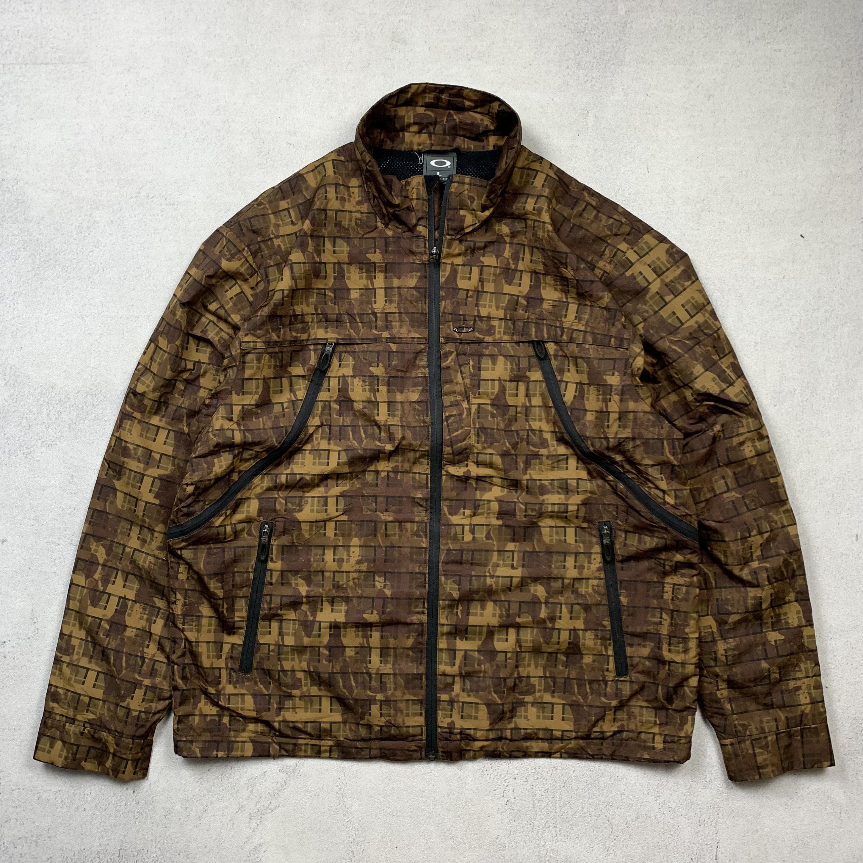 Oakley × Vintage Oakley Archive Software 00s L Size Zip-Up Jacket