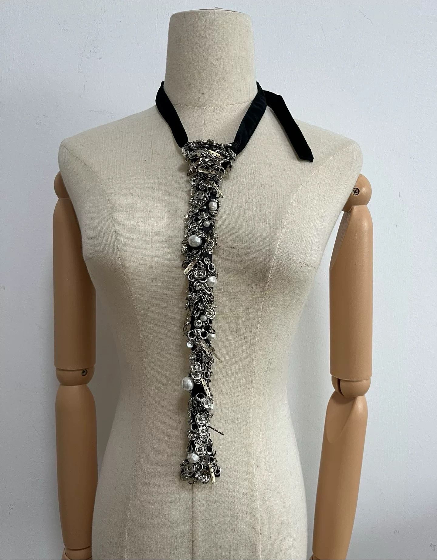 Comme des Garcons Comme des Garçons Tricot Metal Accessory Tie Size ONE SIZE - 1 Thumbnail