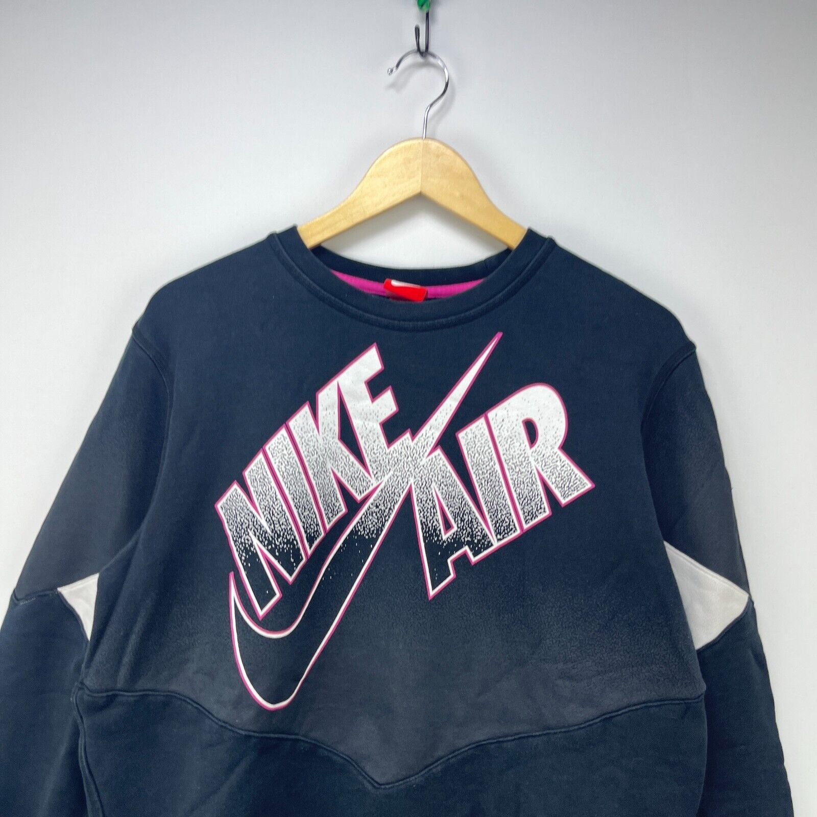 Nike × Vintage Vintage Y2K Nike Sweatshirt Swoosh Air Womens Large Size L / US 10 / IT 46 - 2 Thumbnail