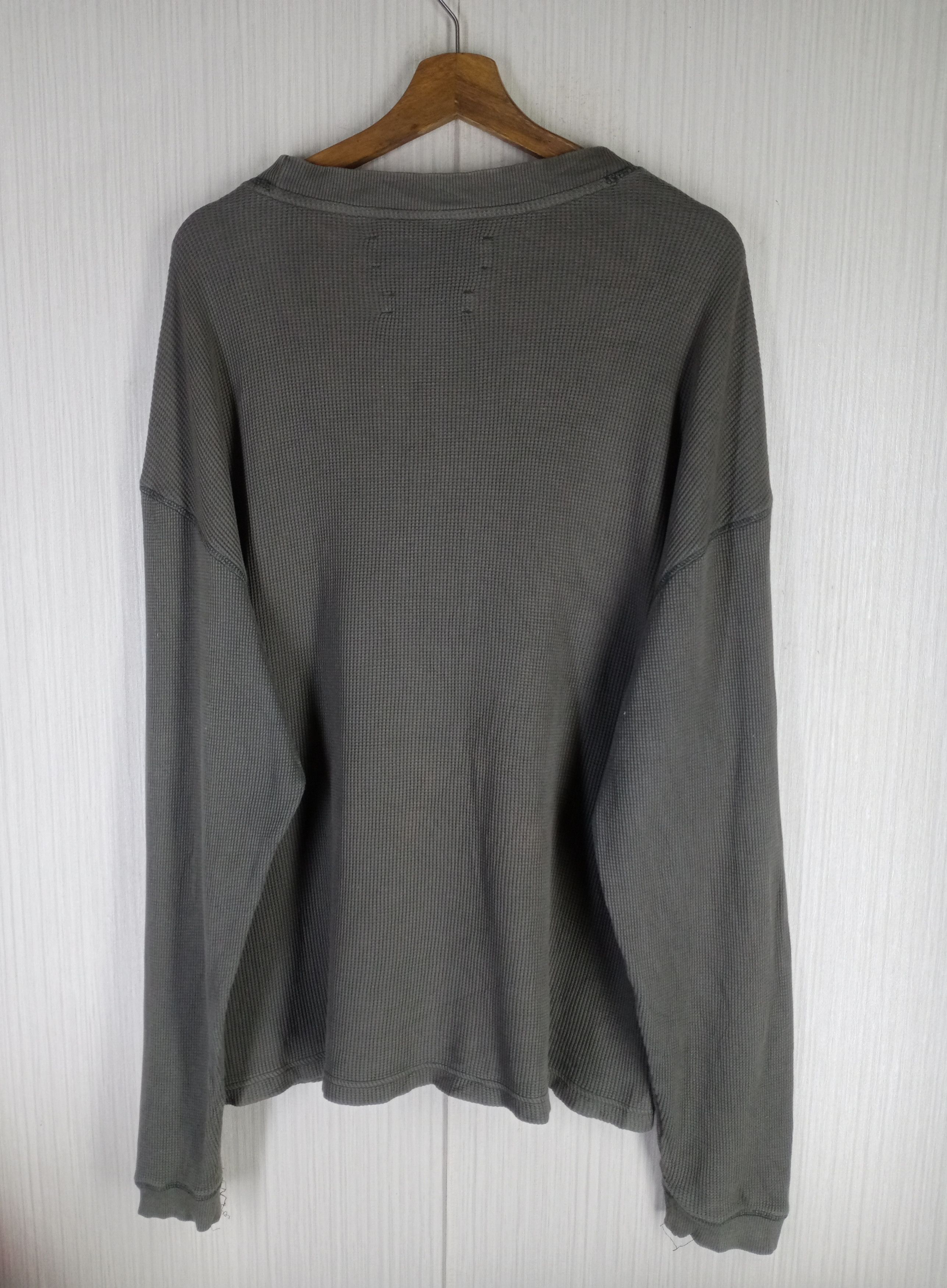 Yeezy Yezzy Season 1 Green Long Sleeve Thermal Waffle Size US L / EU 52-54 / 3 - 8 Thumbnail