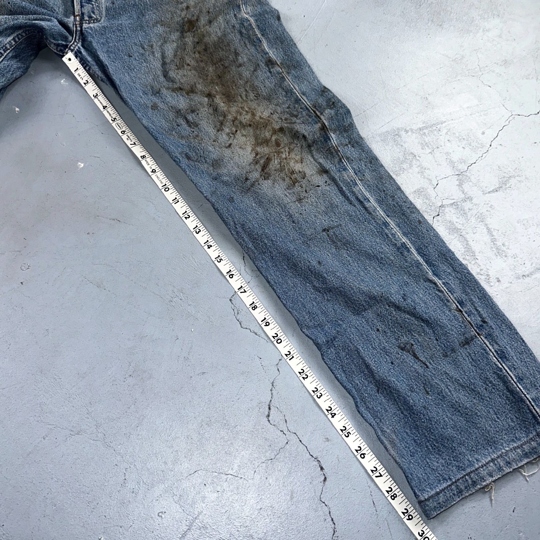 Levi's VINTAGE Levi's 501 Jeans Men 36x36 Straight Leg Blue Light Wash 90s USA Size US 36 / EU 52 - 7 Thumbnail
