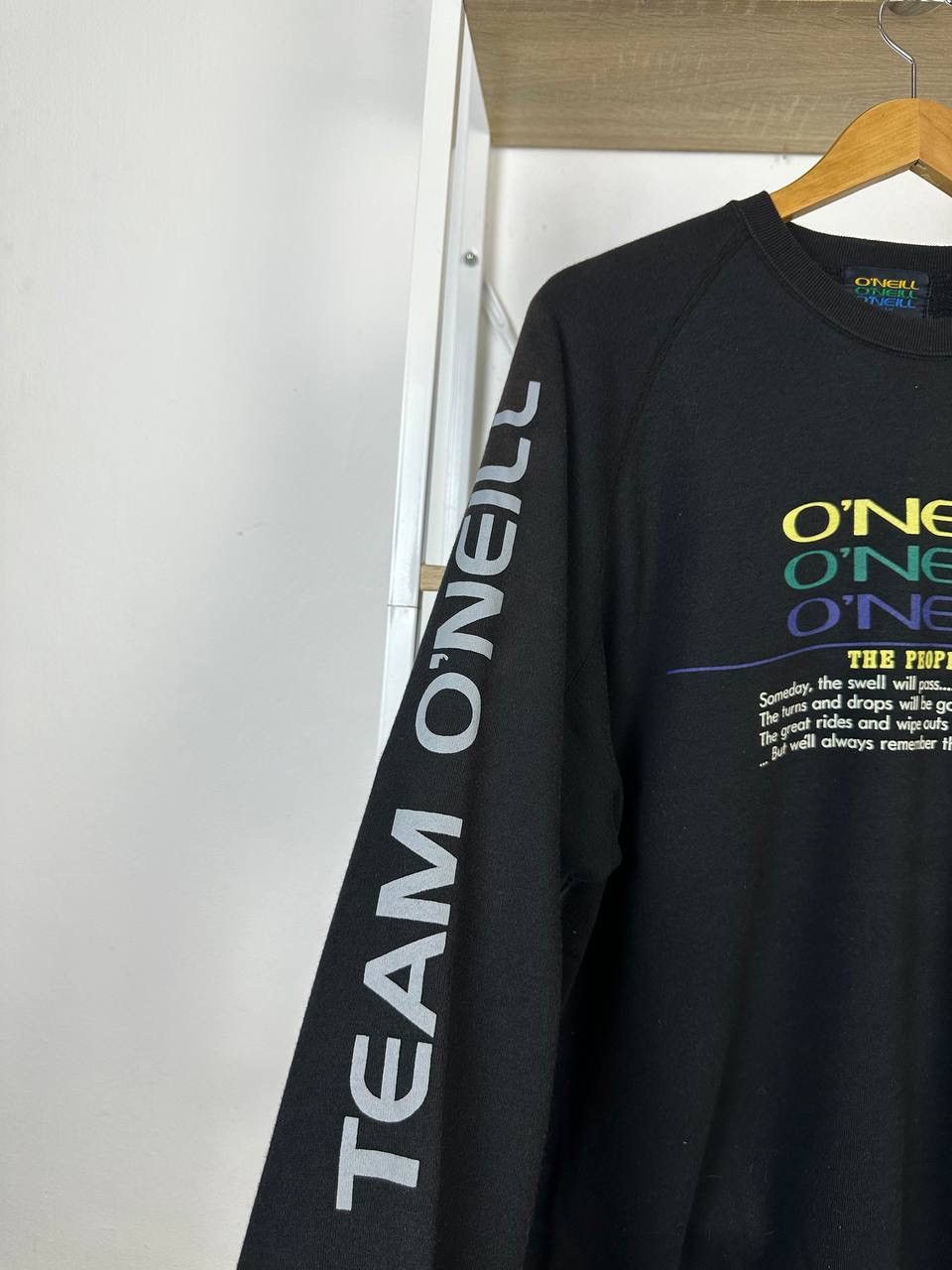 O'Neill × Vintage RARE VINTAGE O’NEILL SWEATSHIRT Size US L / EU 52-54 / 3 - 4 Thumbnail
