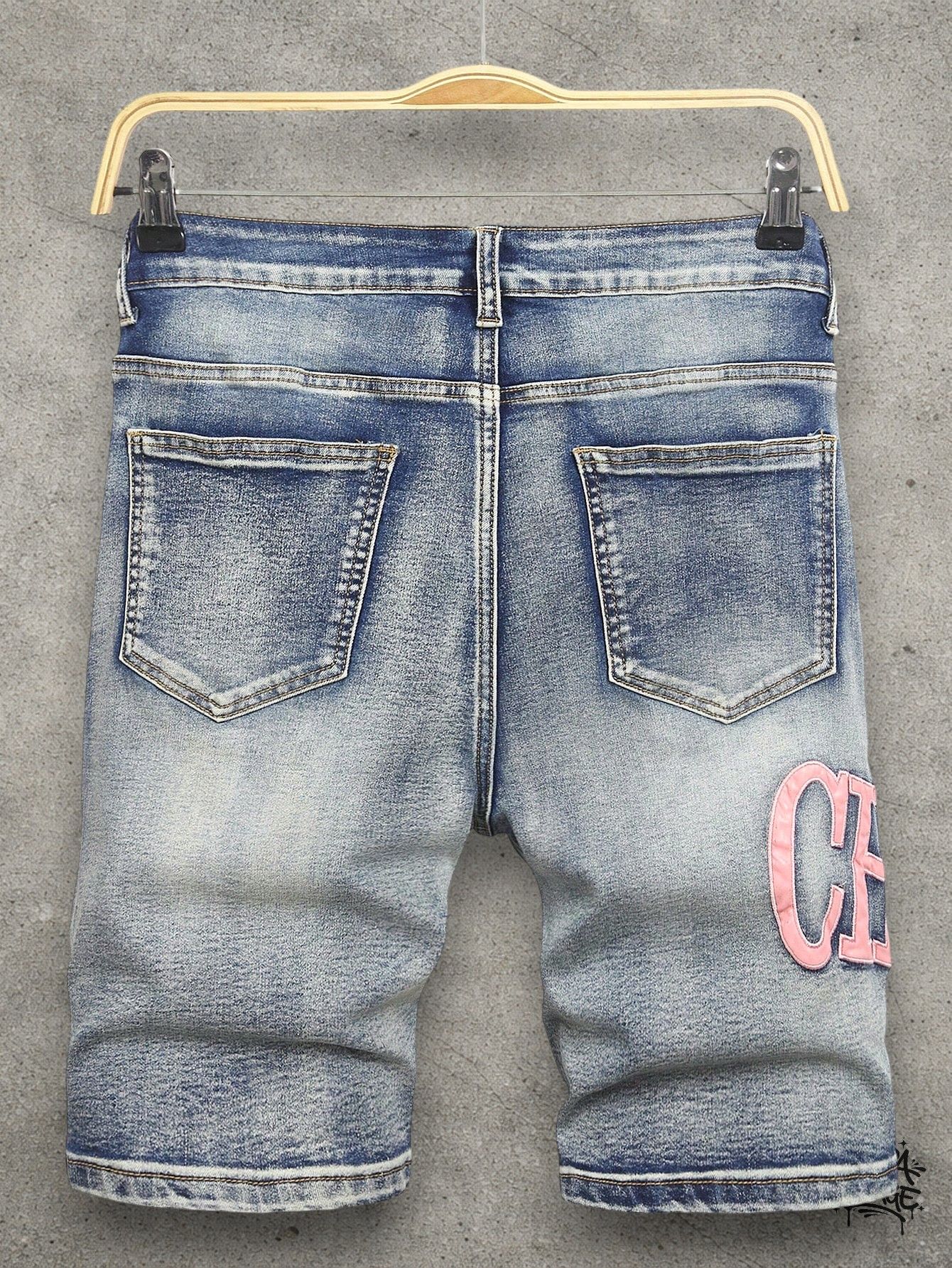 Japanese Brand Ripped jeans shorts Size US 32 / EU 48 - 3 Thumbnail