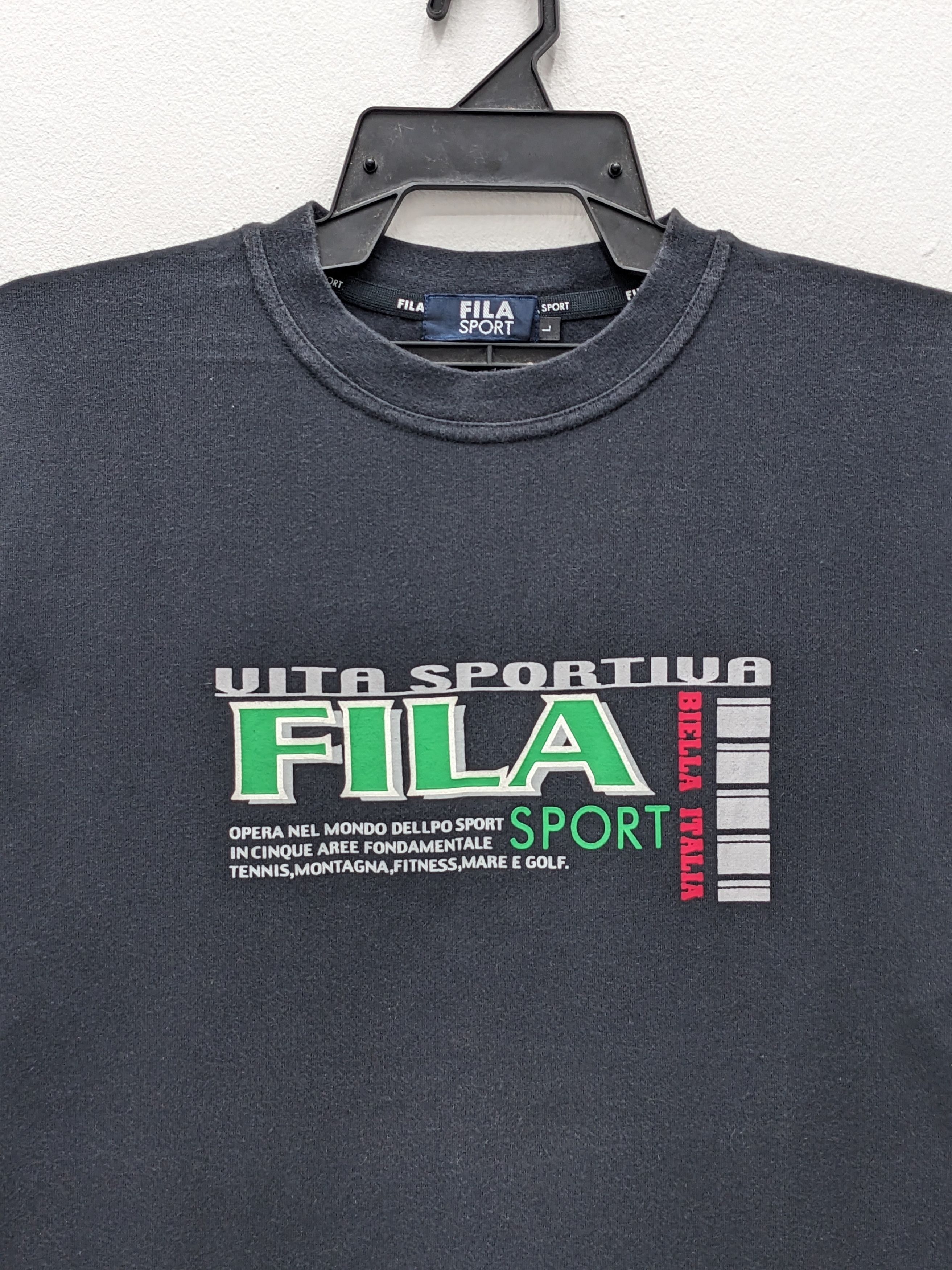 Fila VINTAGE VITA SPORTIVA FILA SPORT TSHIRT Size US L / EU 52-54 / 3 - 3 Thumbnail