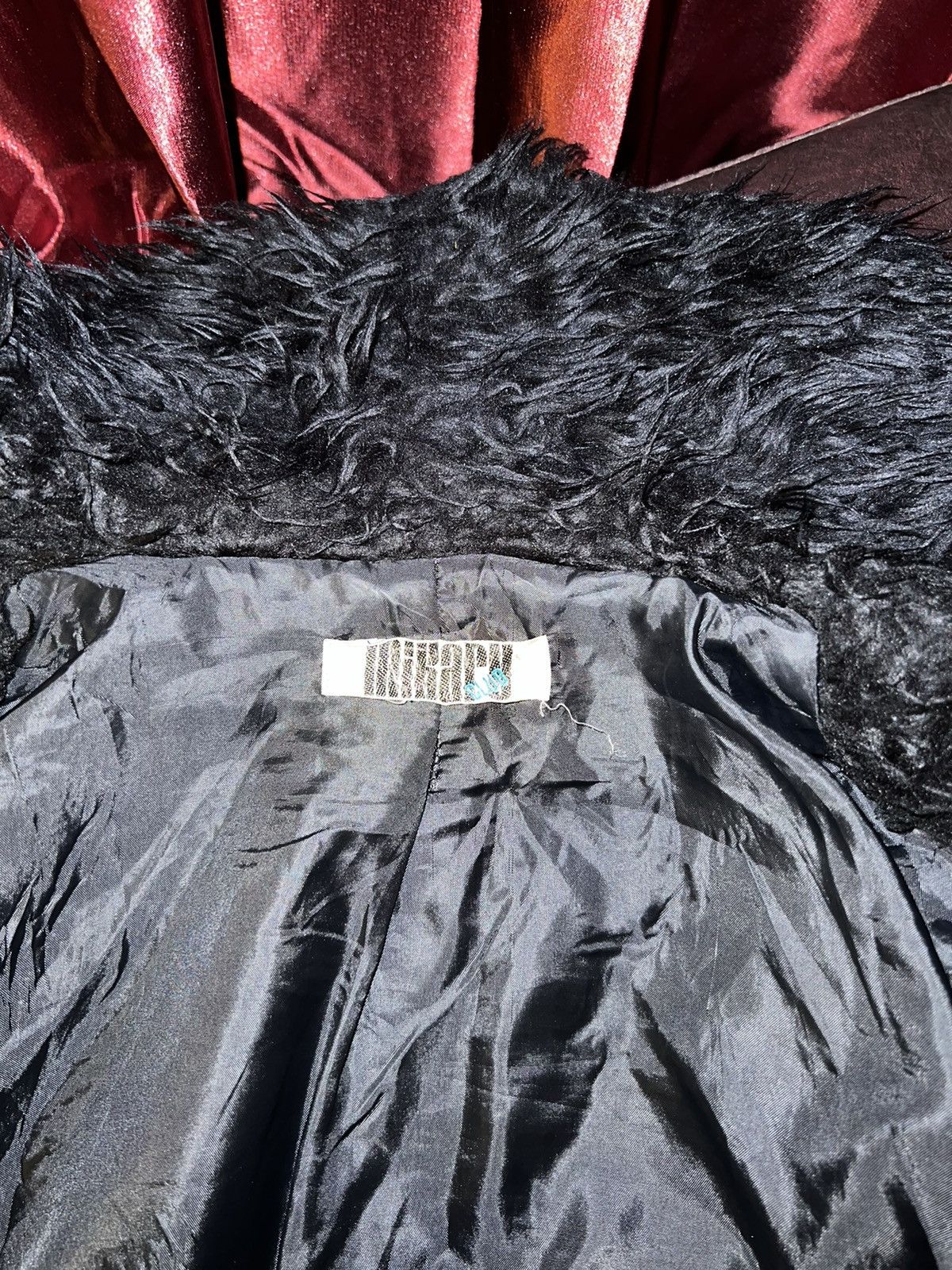 Japanese Brand Vintage Mikaru club faux fur jacket 🖤 Size US M / EU 48-50 / 2 - 14 Thumbnail