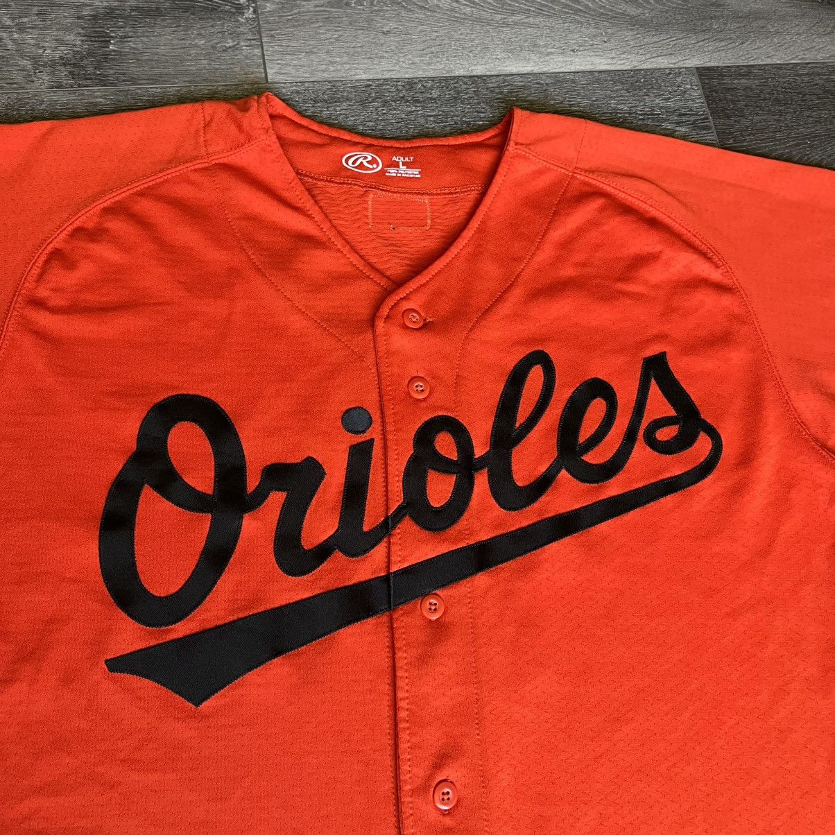 MLB Vintage 2000s Baltimore Orioles Rawlings Baseball Jersey #2 Size US L / EU 52-54 / 3 - 3 Thumbnail