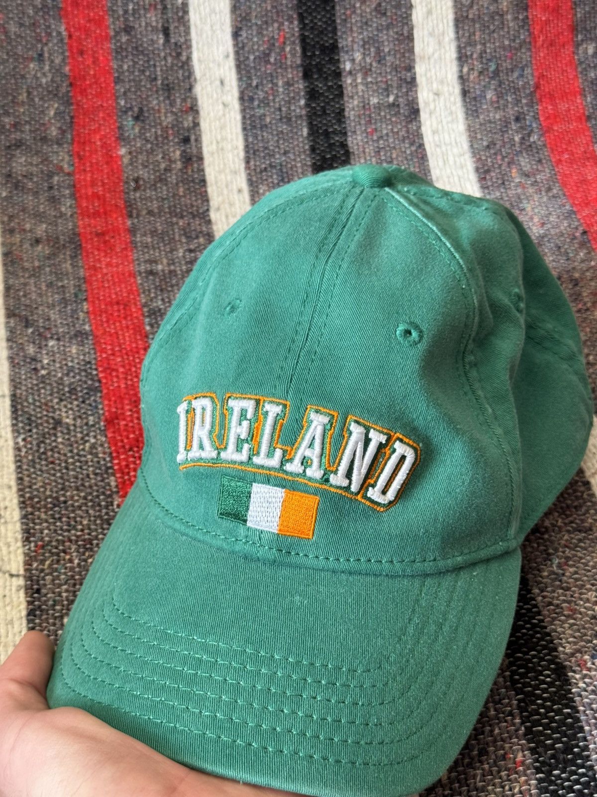 Vintage Vintage 00’s Ireland “Irish” A-Flex y2k Soccer Hat Size ONE SIZE - 3 Thumbnail