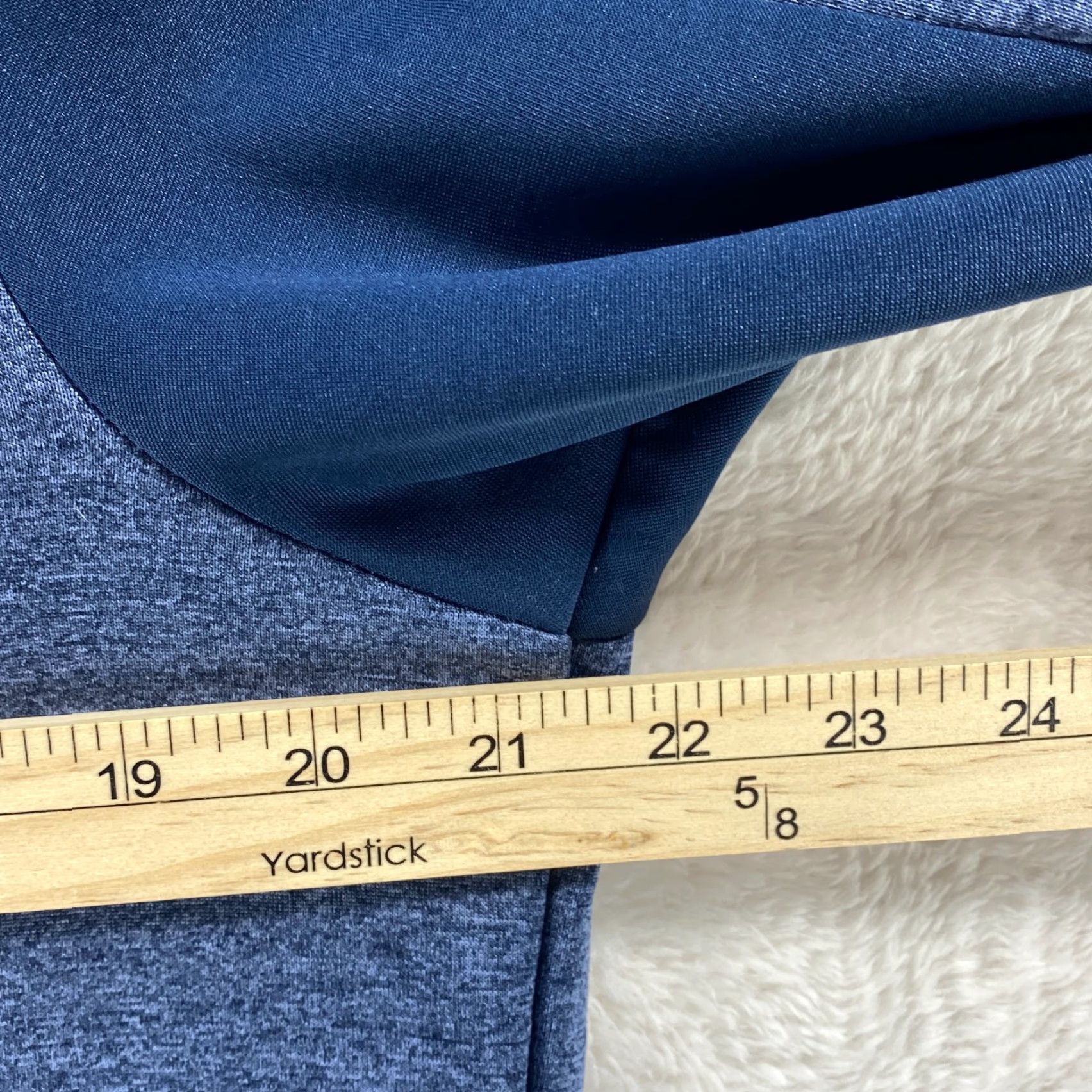 Vintage VINTAGE Cinch Western Mens Medium Blue 1/2 Zip Fleece Lined Pullover Pockets Mock Neck Shirt Mens Cold Weather Style Size US M / EU 48-50 / 2 - 6 Thumbnail