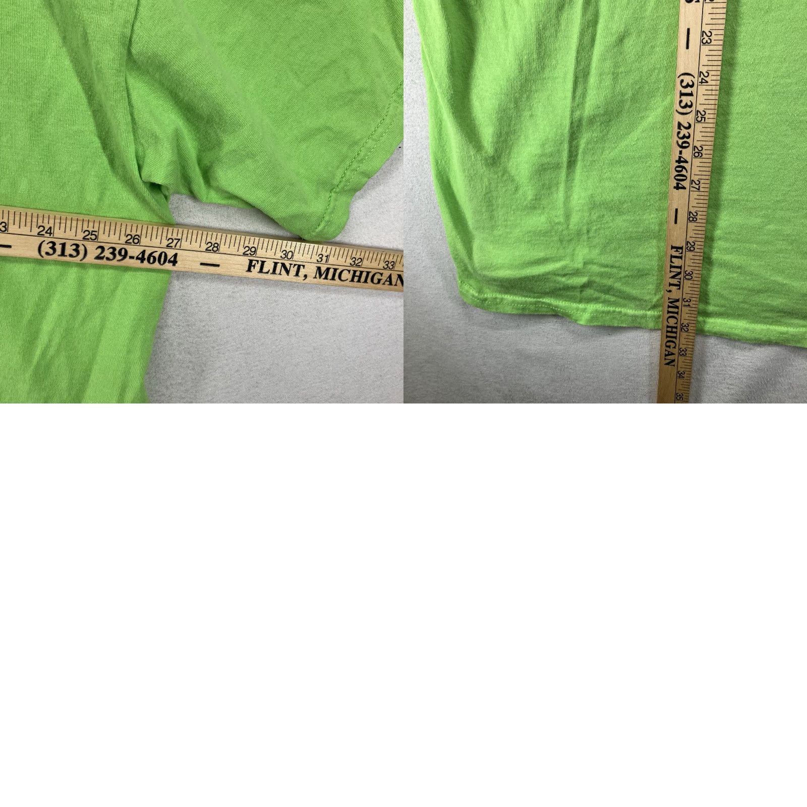 Gildan VINTAGE John Deere Mens T Shirt 3XL Neon Green 1970s Tractor Graphic Logo Crew Neck Short Sleeve Cotton Size US XXL / EU 58 / 5 - 10 Thumbnail