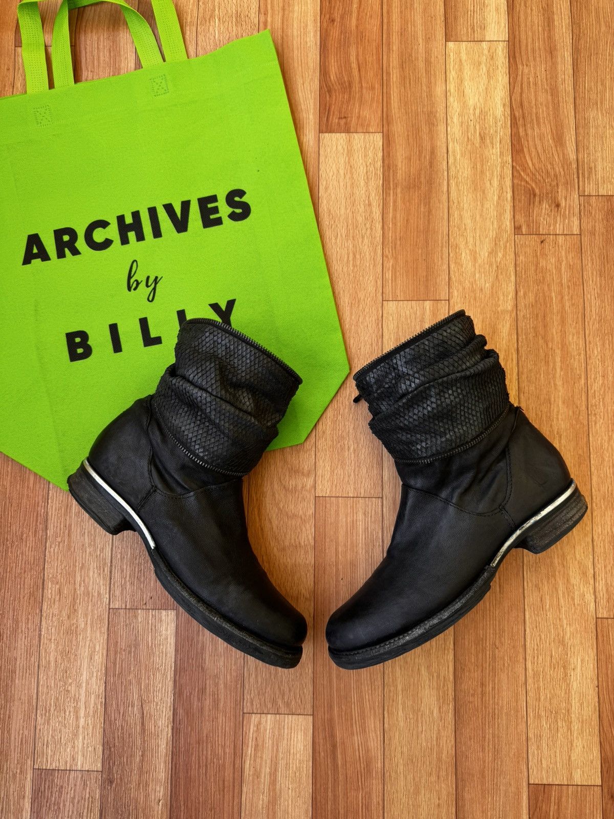 A.S.98 🕷️A.S 98 python leather boots like kmri , guidi Size US 7.5 / EU 40-41 - 5 Thumbnail