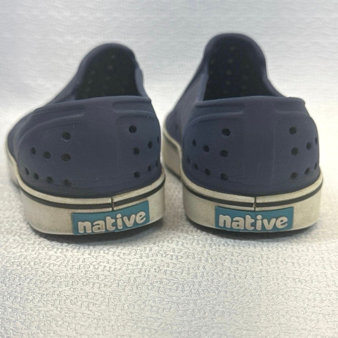 Native Native Blue Perforated Slip-On Sneakers Toddler Sz 8 Size US 8 / EU 41 - 4 Thumbnail