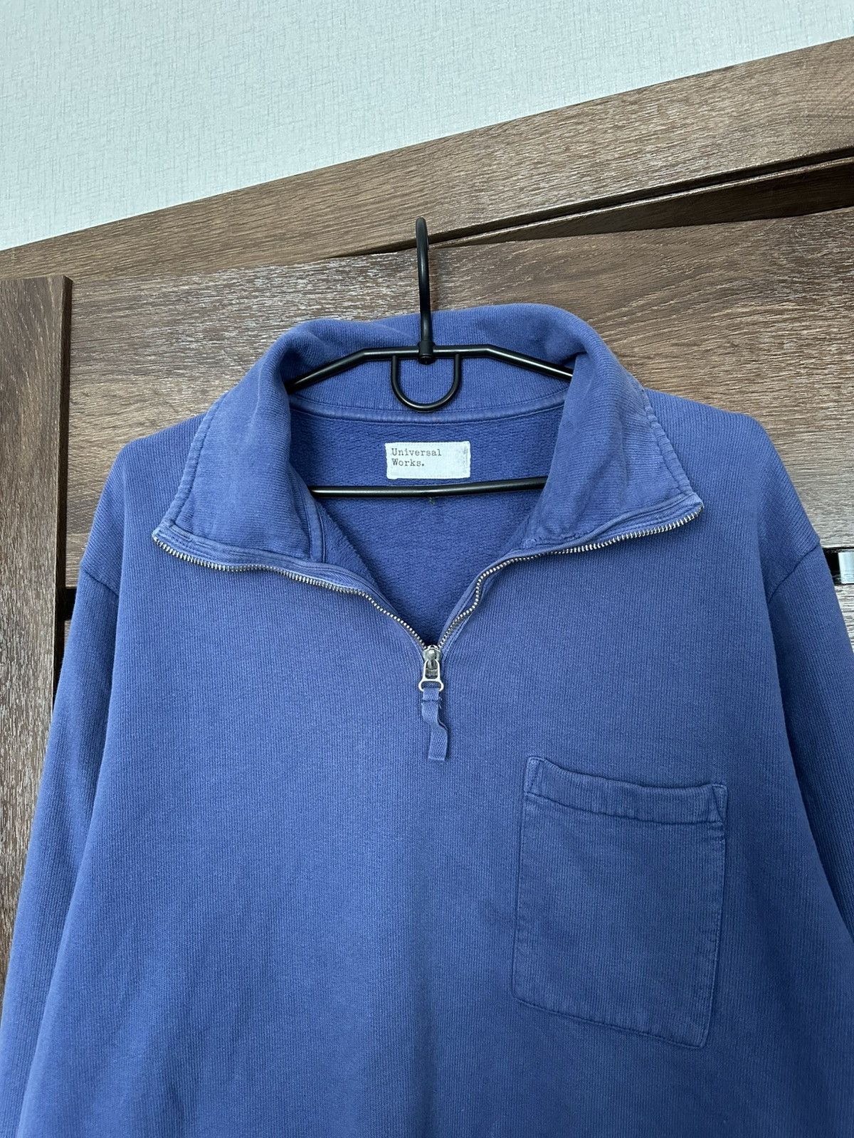 Universal Works Universal Works 1/3 Zip Pullover Sweatshirt Size US L / EU 52-54 / 3 - 5 Thumbnail