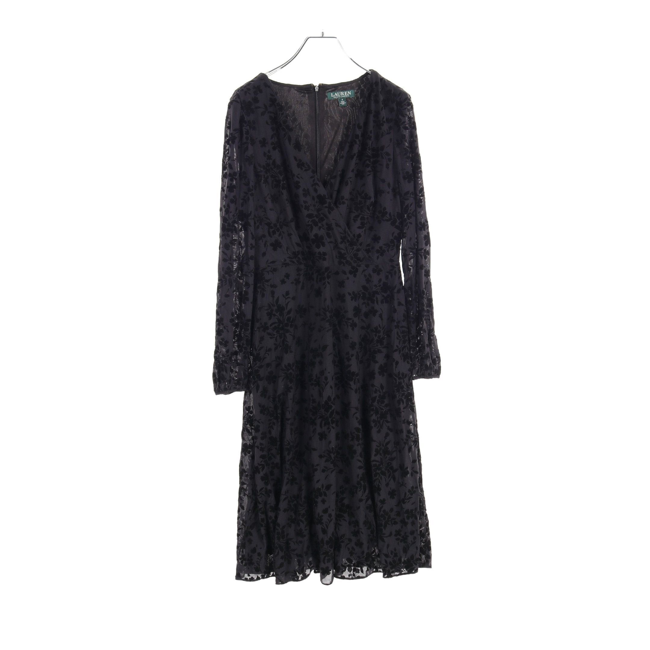 Ralph Lauren Ralph Lauren One Piece Cachecoeur Floral Nylon Black Size ONE SIZE - 1 Thumbnail