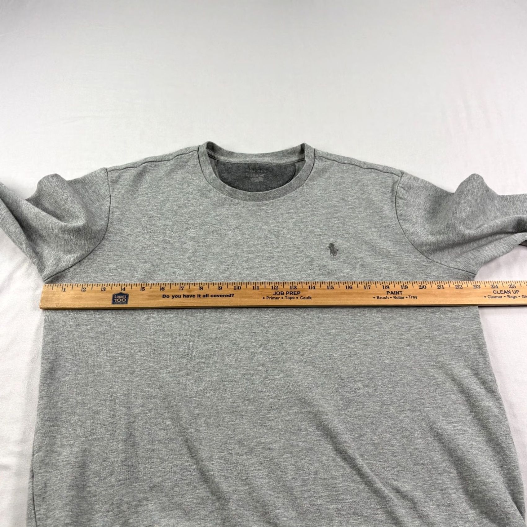Polo Ralph Lauren Polo Ralph Lauren Sweatshirt Mens Large Gray Pullover Crew Neck Shirt Size US L / EU 52-54 / 3 - 4 Thumbnail