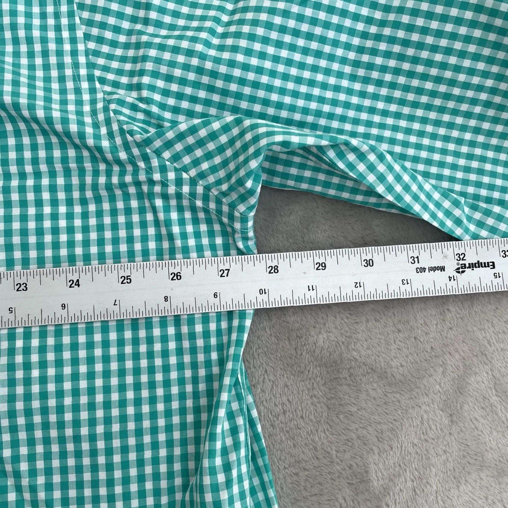 Brooks Brothers Brooks Brothers Shirt Men 2XL Green Gingham Check Non Iron Long Sleeve NWT Size US XXL / EU 58 / 5 - 6 Thumbnail