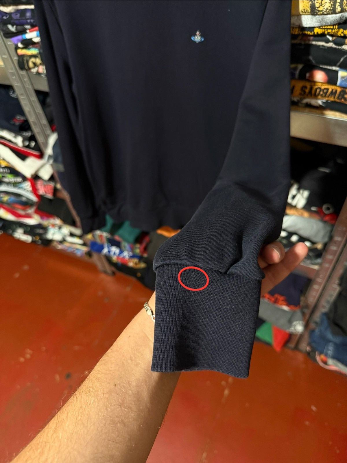 Vivienne Westwood Rare Luxury Vivienne Westwood Logo Sweatshirt Y2K Hype Size US M / EU 48-50 / 2 - 7 Thumbnail