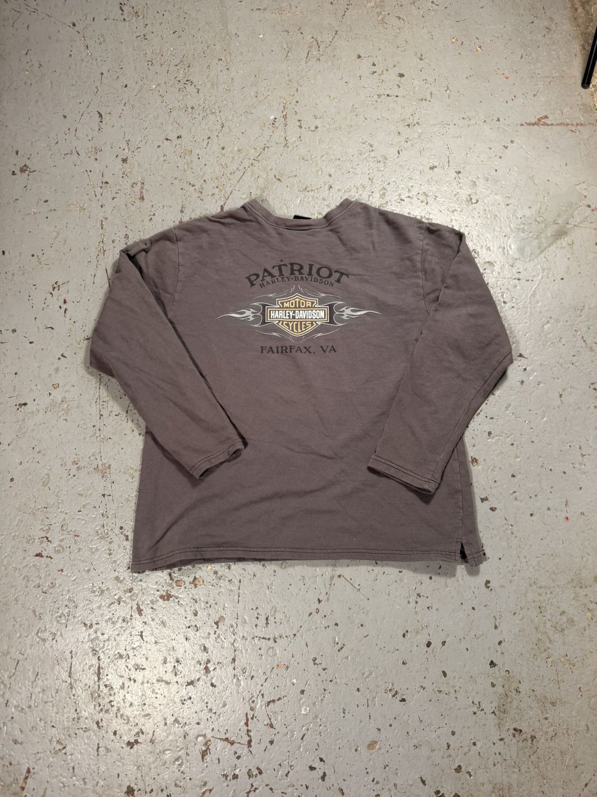 Harley Davidson Insane Vintage Sun Faded Harley Davidson Crewneck Flame Swea Size US XL / EU 56 / 4 - 5 Thumbnail