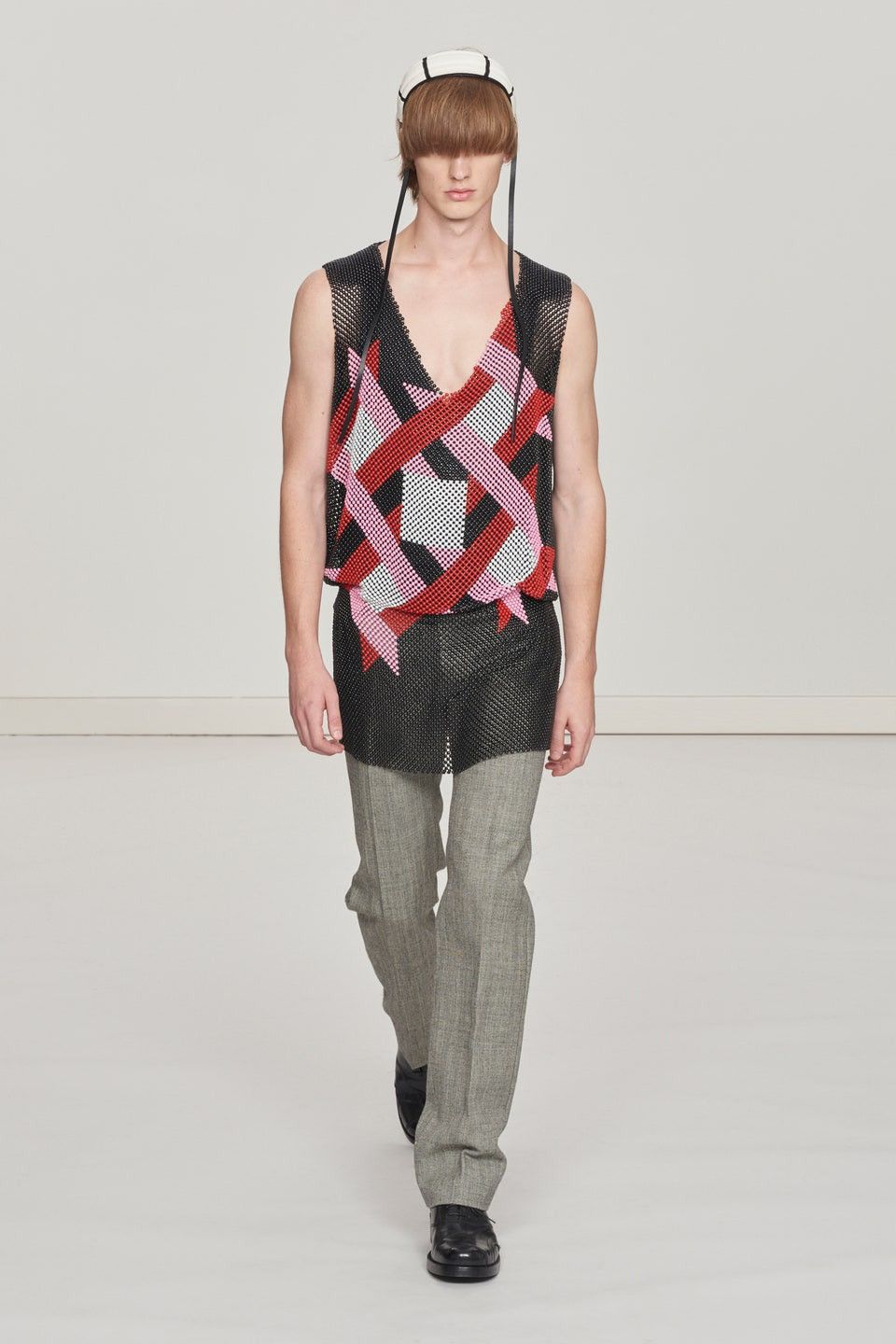 『Stefan Cooke』black zip pocket trousers 33185914_1?w=400