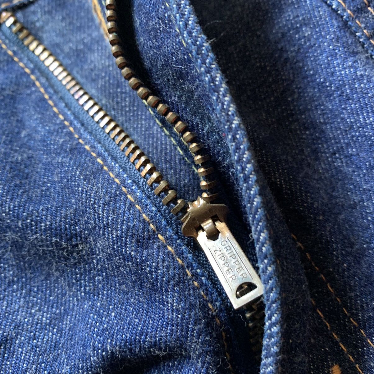 Japanese Brand Vtg 90s Dubble Works Union Made Bush Pants Selvedge Denim Size US 34 / EU 50 - 12 Thumbnail