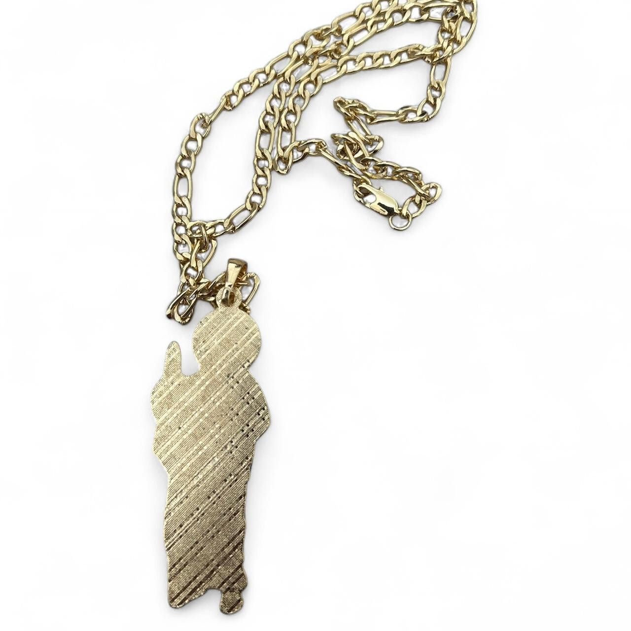Other 14k gold tone Saint Jude Pendant and Chain Size ONE SIZE - 2 Thumbnail