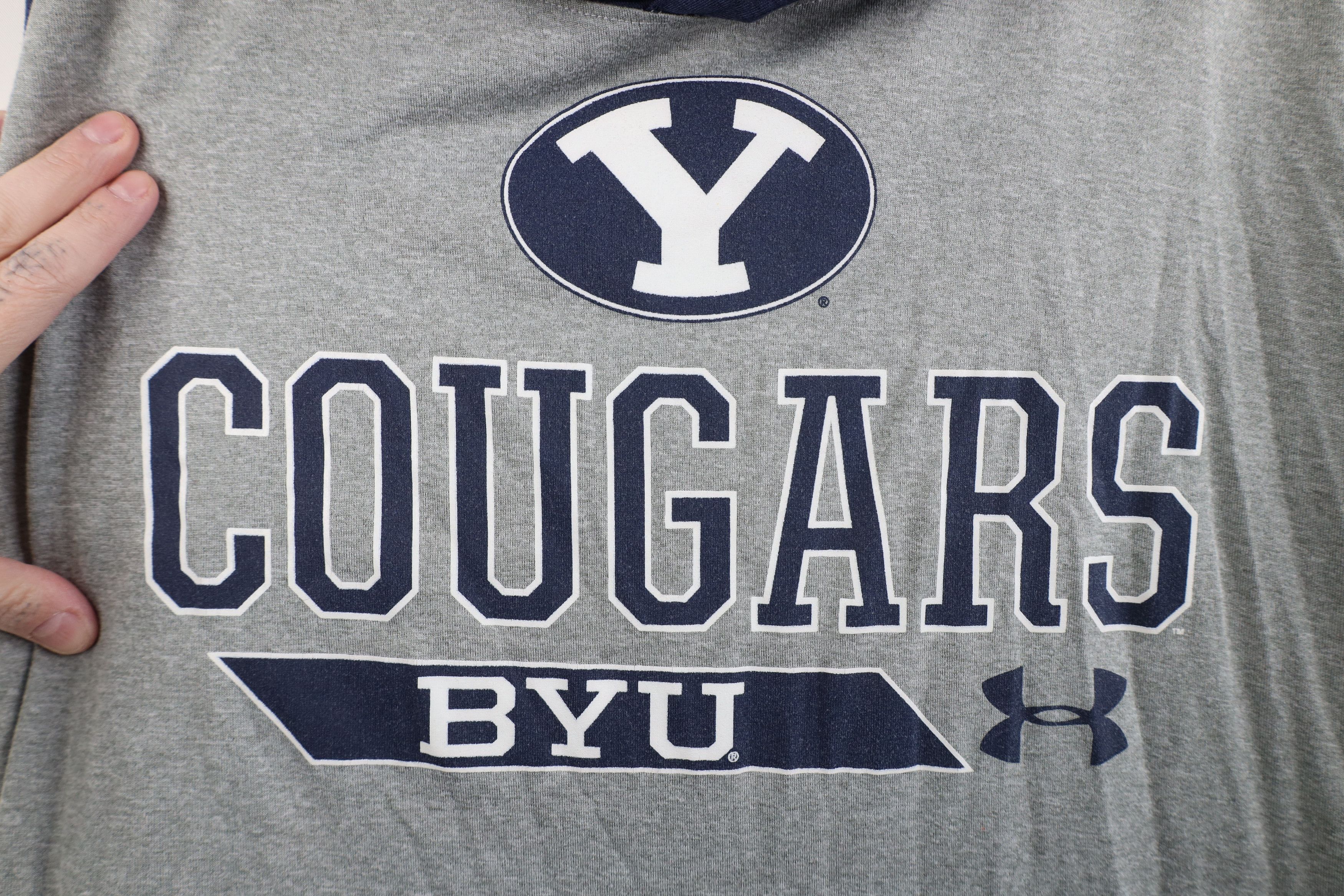 Under Armour Under Armour Brigham Young University BYU Hoodie T-Shirt Size US XXL / EU 58 / 5 - 4 Thumbnail