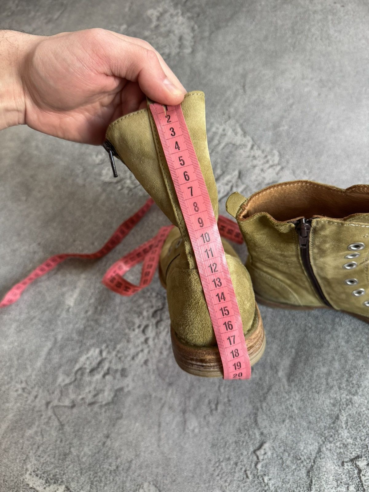 MoMA MOMA 35size suede avantgarde biker shoes ankle retro style Size US 5 / IT 35 - 20 Thumbnail