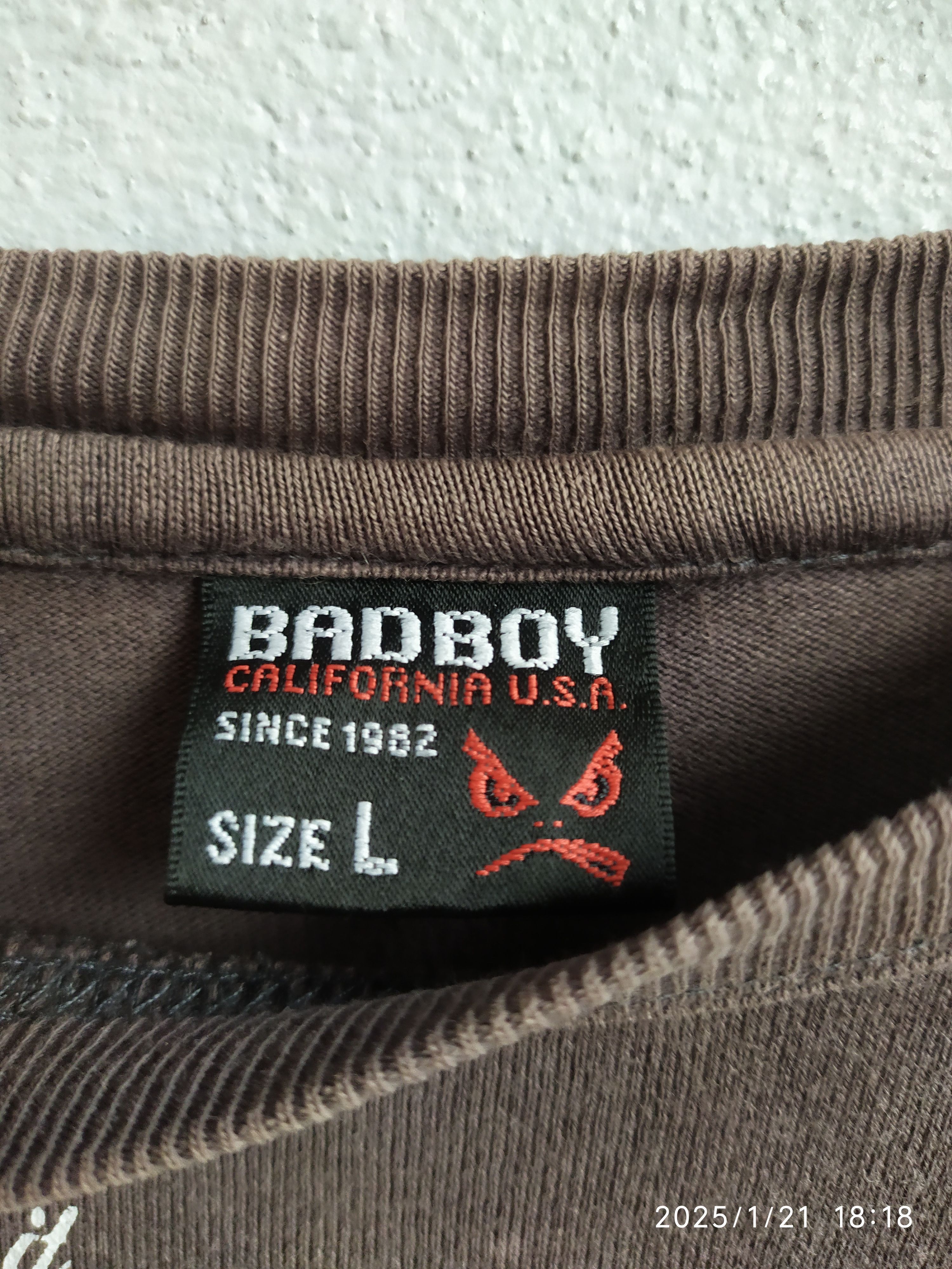 If Six Was Nine × Japanese Brand × Le Grande Bleu (L.G.B.) Y2K Badboy Faded Long Sleeve Poem ifsixwasnine Lgb Style Size US L / EU 52-54 / 3 - 6 Thumbnail