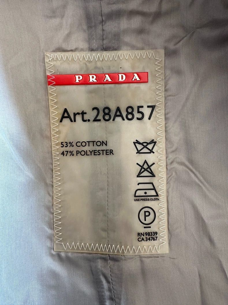 Prada Prada White double-stret women's jacket 2501-Nextarrow Size M / US 6-8 / IT 42-44 - 6 Thumbnail
