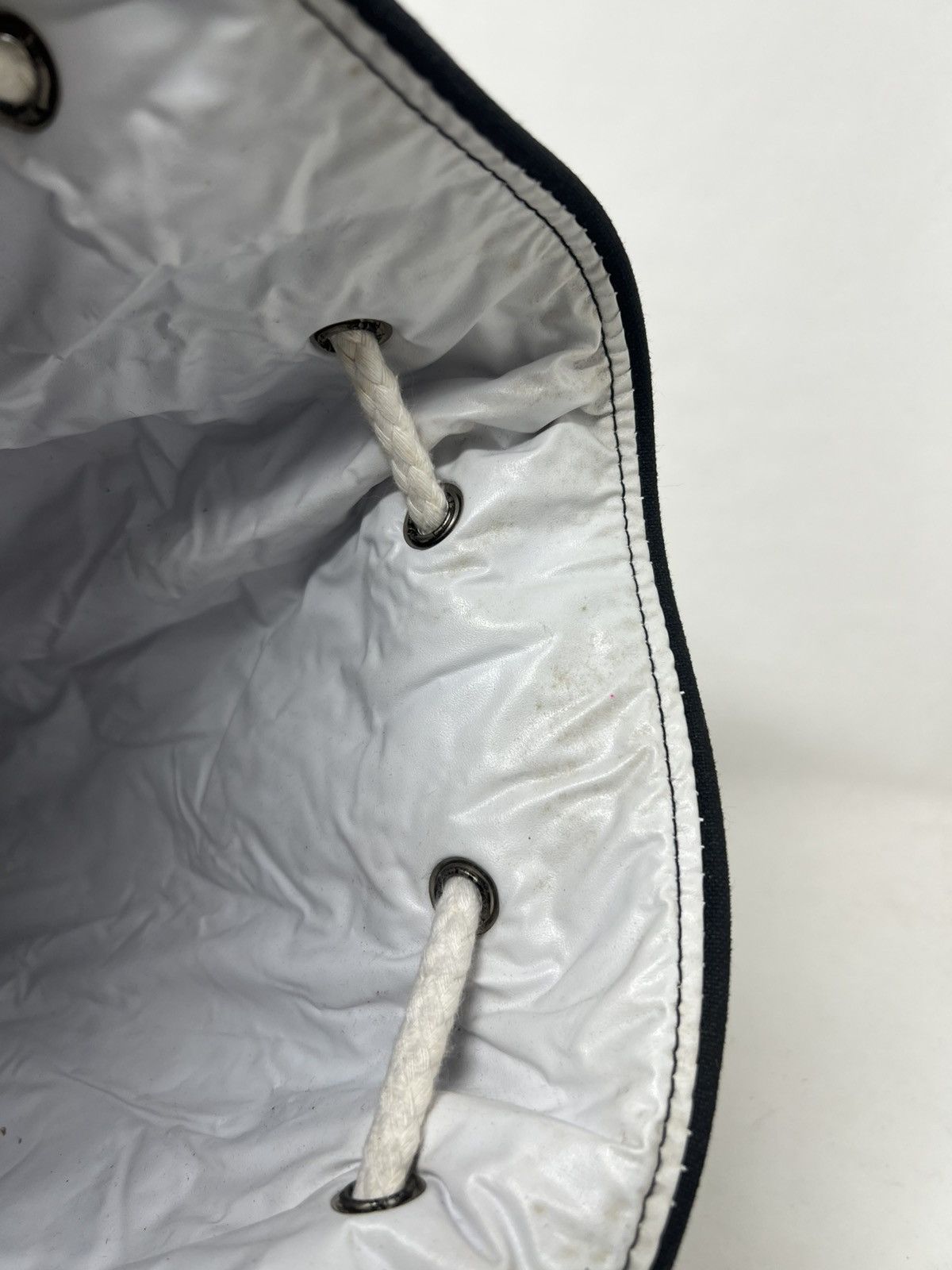 Chanel Chanel Black Drawstring Canvas Bucket Size ONE SIZE - 14 Thumbnail