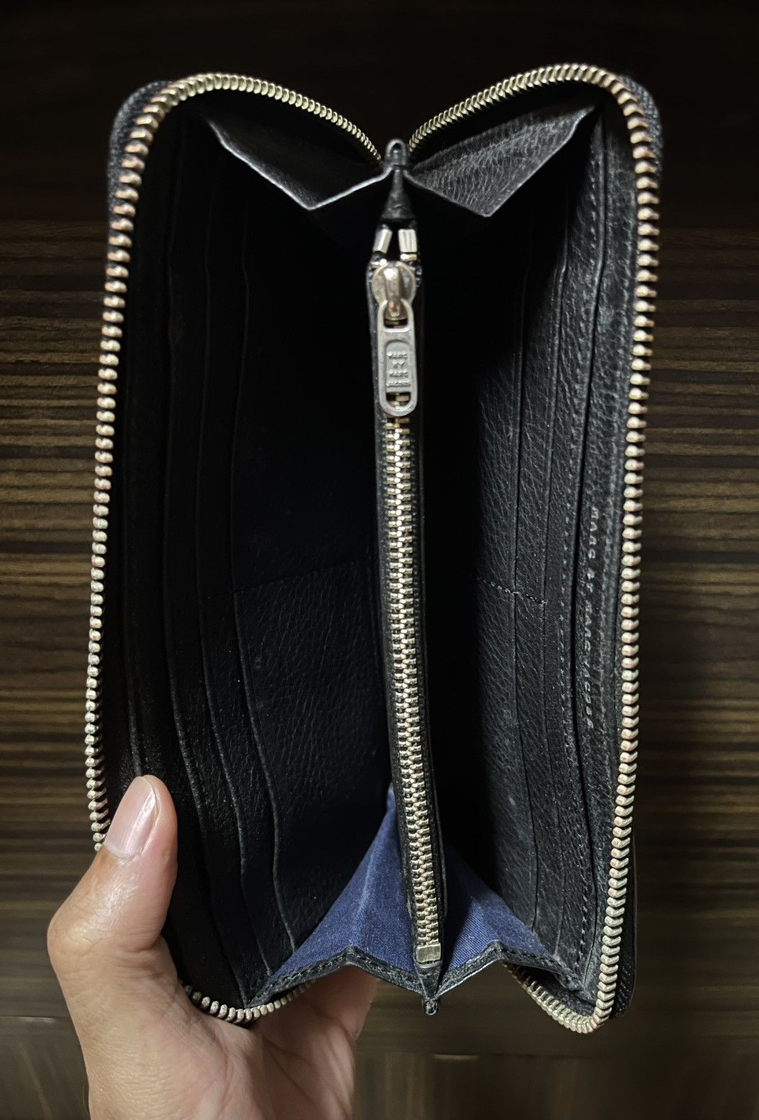 Marc by Marc Jacobs Black Zip-around Long Wallet Size ONE SIZE - 4 Thumbnail