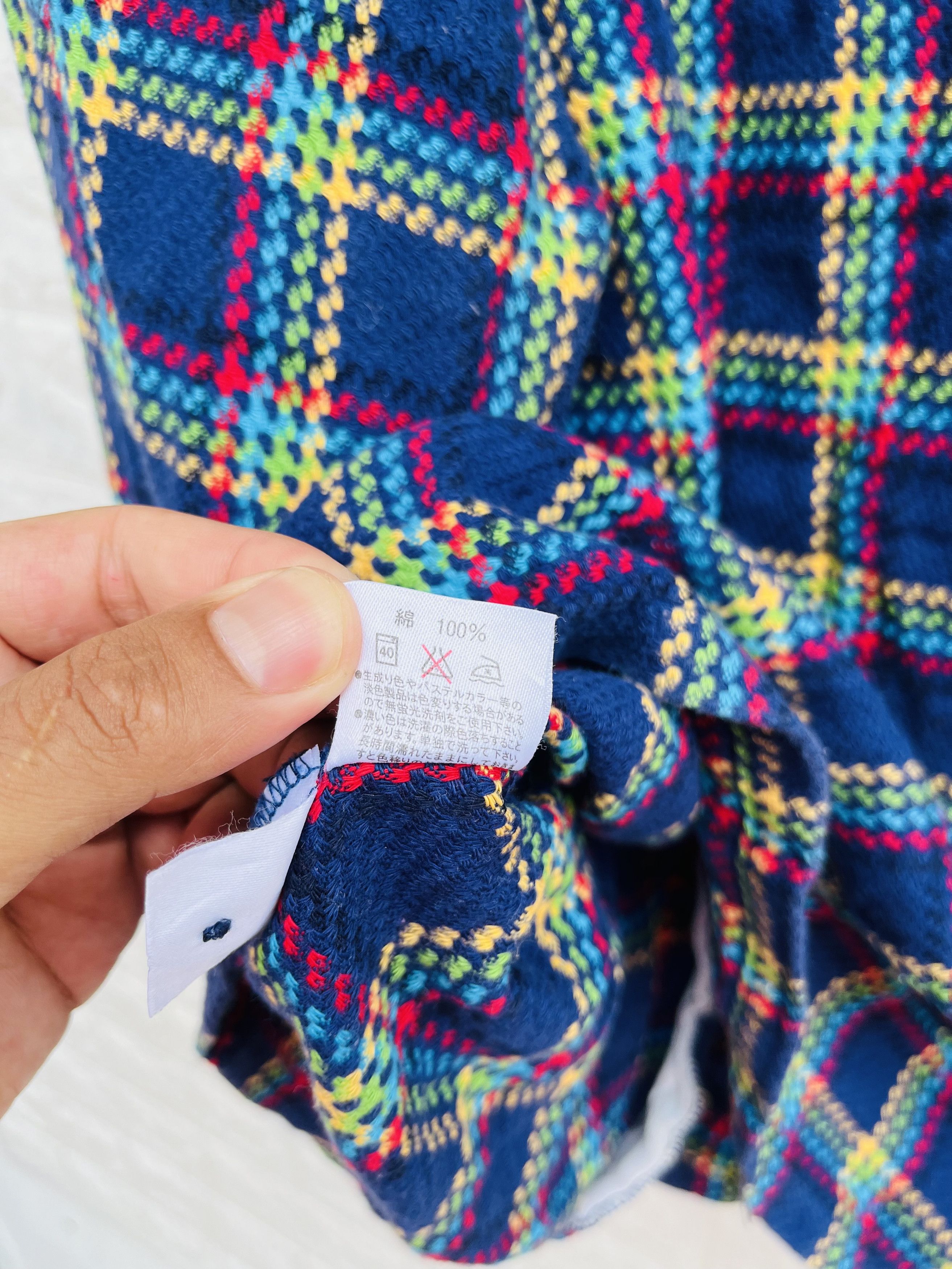 Designer × Vintage × Yves Saint Laurent Vintage Vyes Saint Laurent Multi Colour Designer Style Size US L / EU 52-54 / 3 - 11 Thumbnail