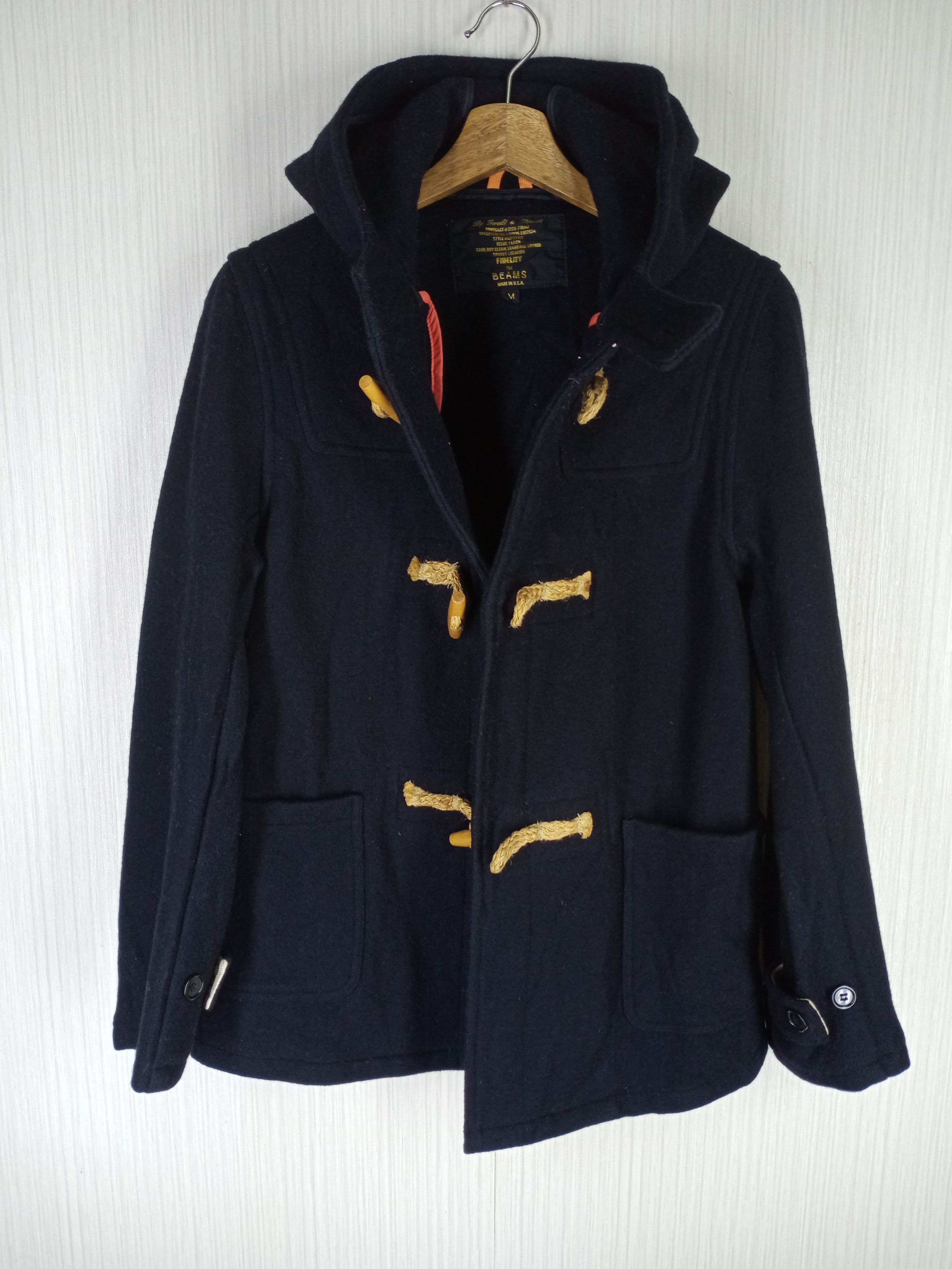 Beams Plus Rare Beams Duffle Wool Jacket Size US M / EU 48-50 / 2 - 4 Thumbnail