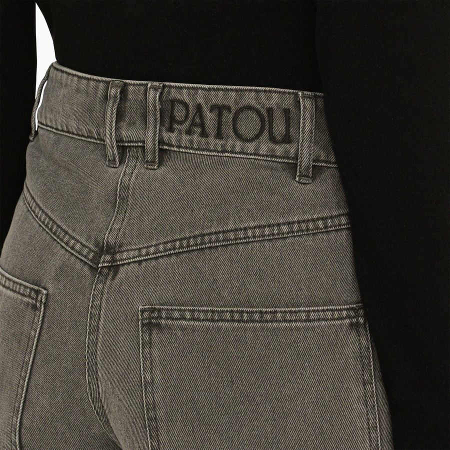 Patou o1d2blof0924 Denim Jeans in Grey Size 25" / US 0 / IT 36 - 5 Thumbnail