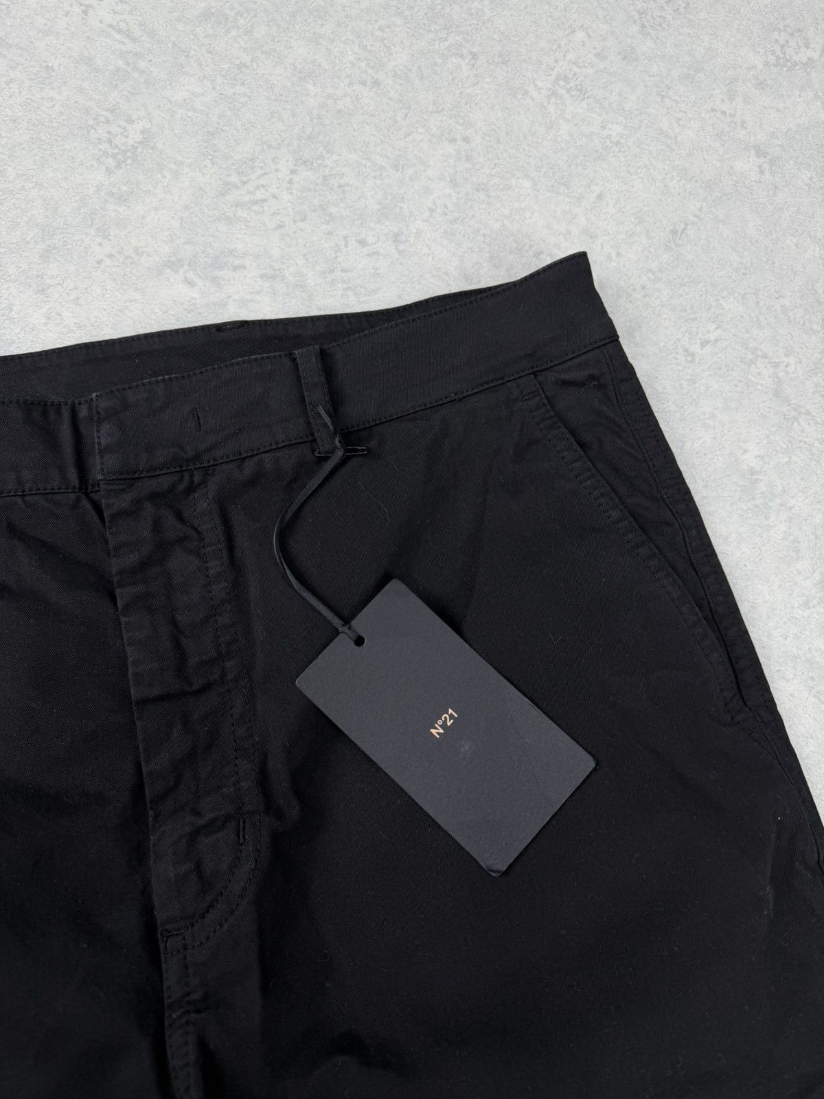 N21 N21 Black Cotton Trousers Pants Size 46 Size US 31 - 5 Thumbnail