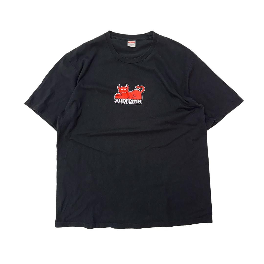 Supreme Supreme x Toy Machine Devil Cat Black Tee (XL) Size US XL / EU 56 / 4 - 1 Thumbnail