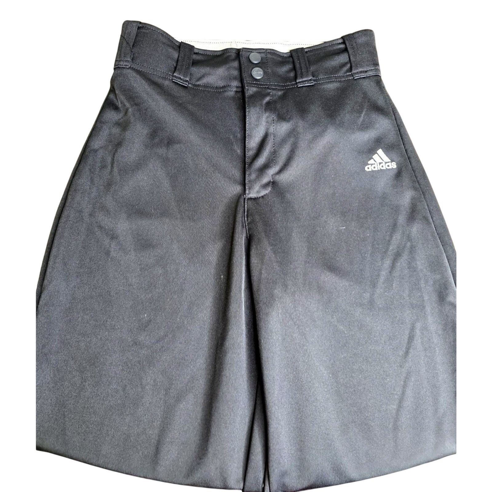 Adidas Adidas Baseball Pants Knickers Climalite Black Men's S Size US 27 - 2 Thumbnail
