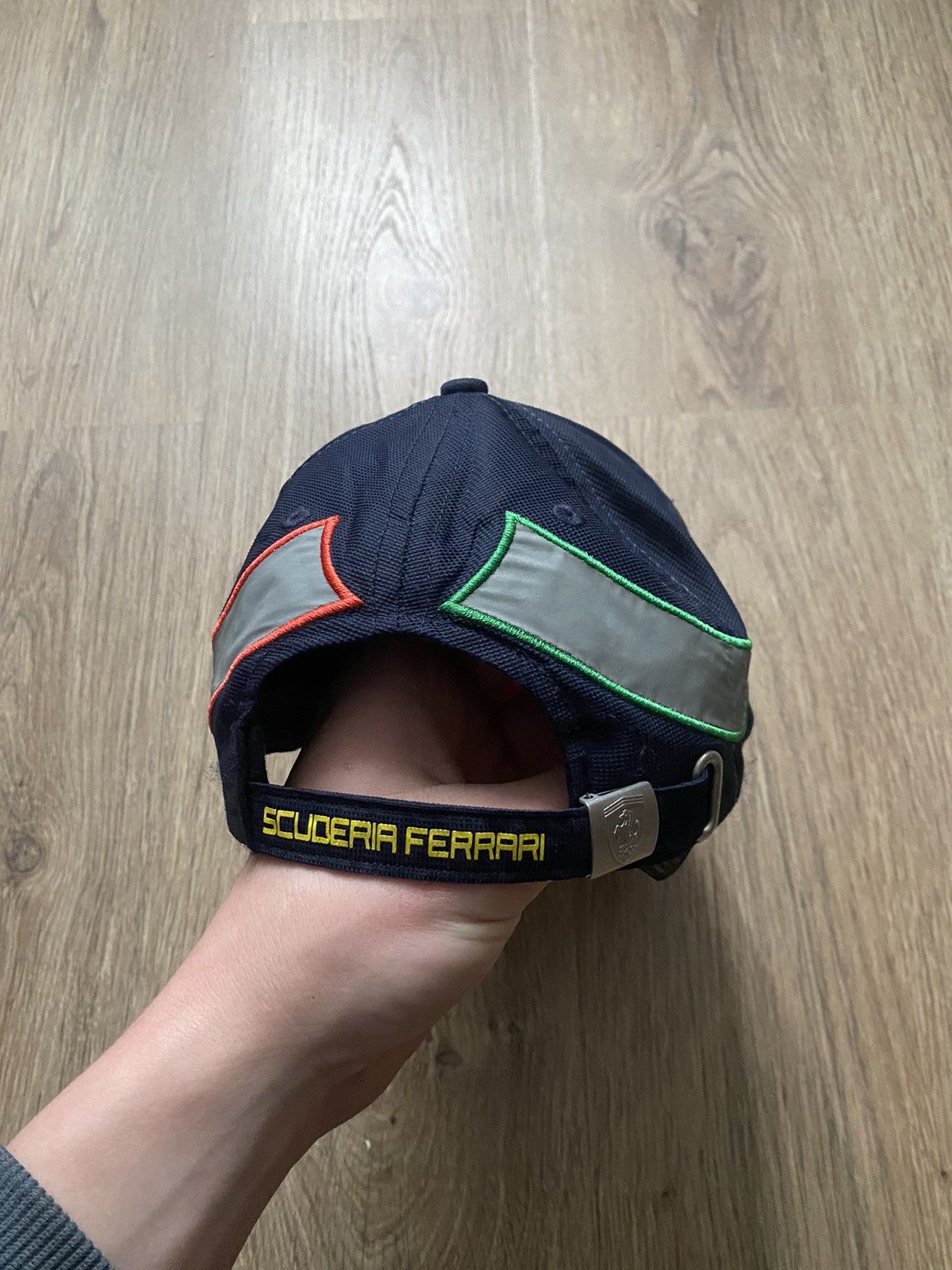 Ferrari × Vintage Vintage F-1 Ferarri Schumacher Racing Cap Y2K Os Size ONE SIZE - 3 Thumbnail