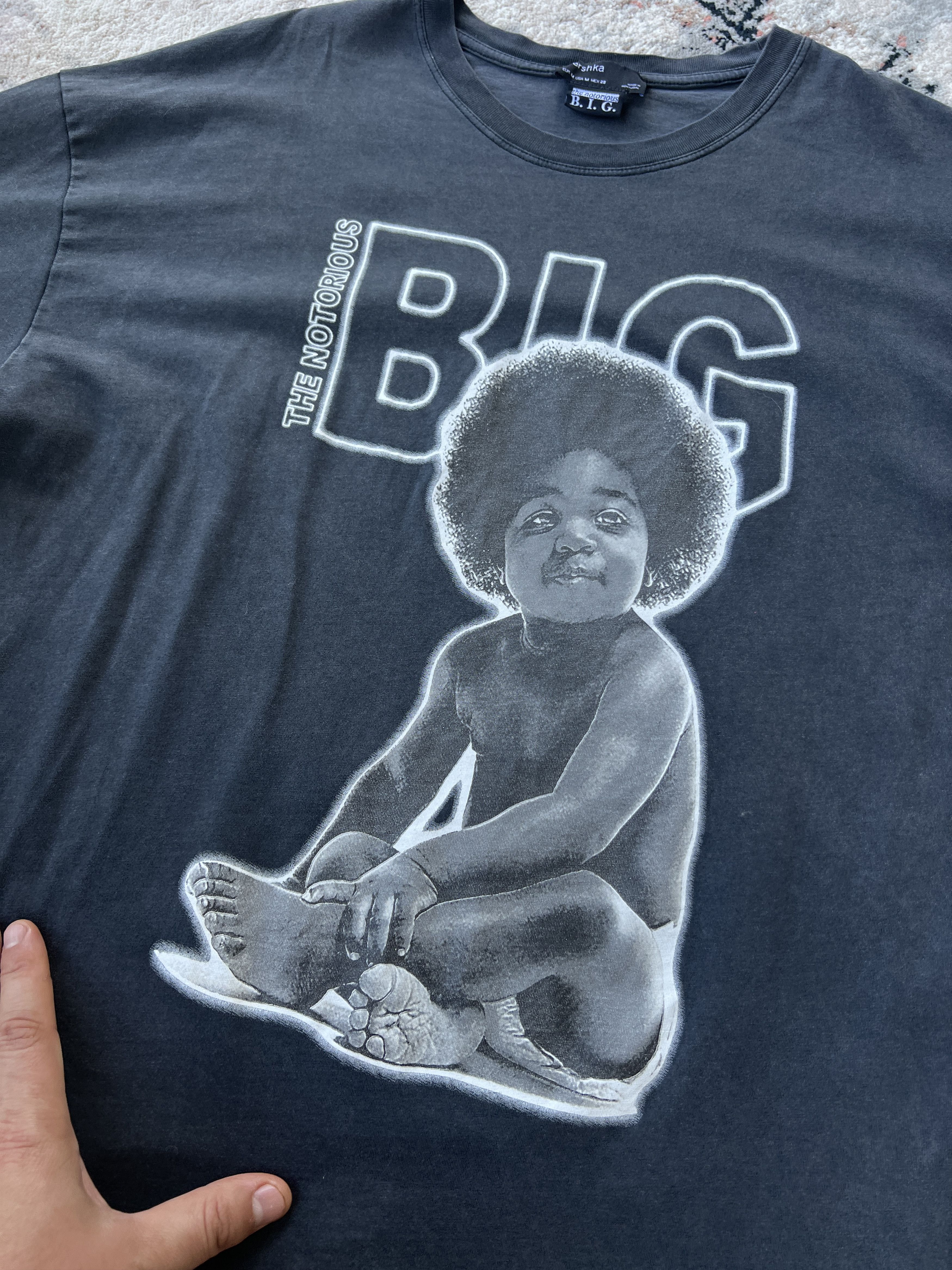 Bershka The Notorious B.I.G Tee Size US M / EU 48-50 / 2 - 2 Thumbnail