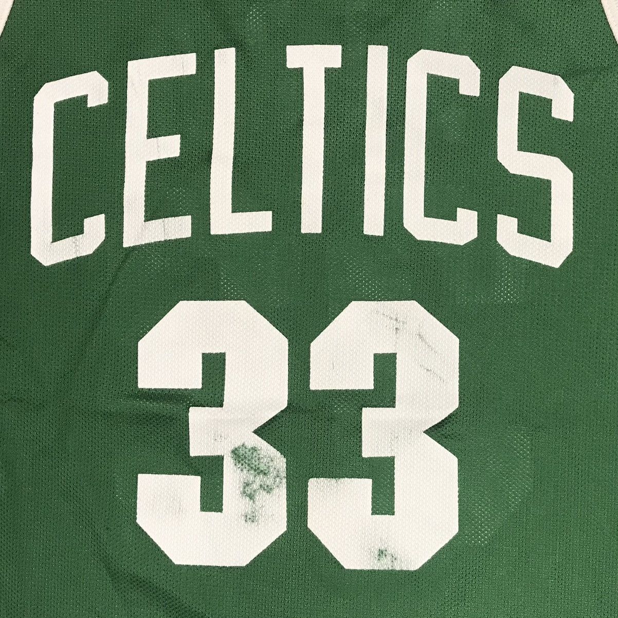 Other Vintage 90’s Boston Celtic Larry Bird NBA Jersey Champion Size US XL / EU 56 / 4 - 2 Thumbnail