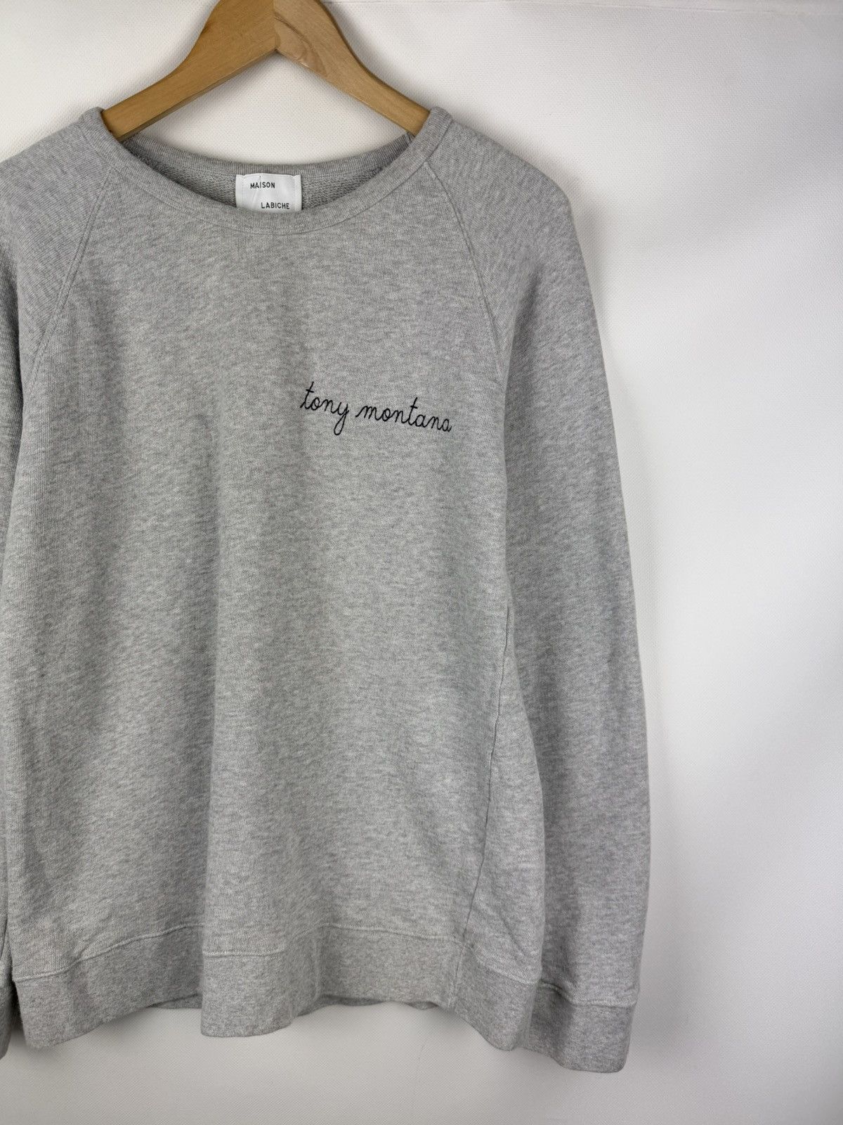 Maison Labiche Maison Labiche Tony Montana Ladies Sweatshirt Pullover Size L / US 10 / IT 46 - 3 Thumbnail