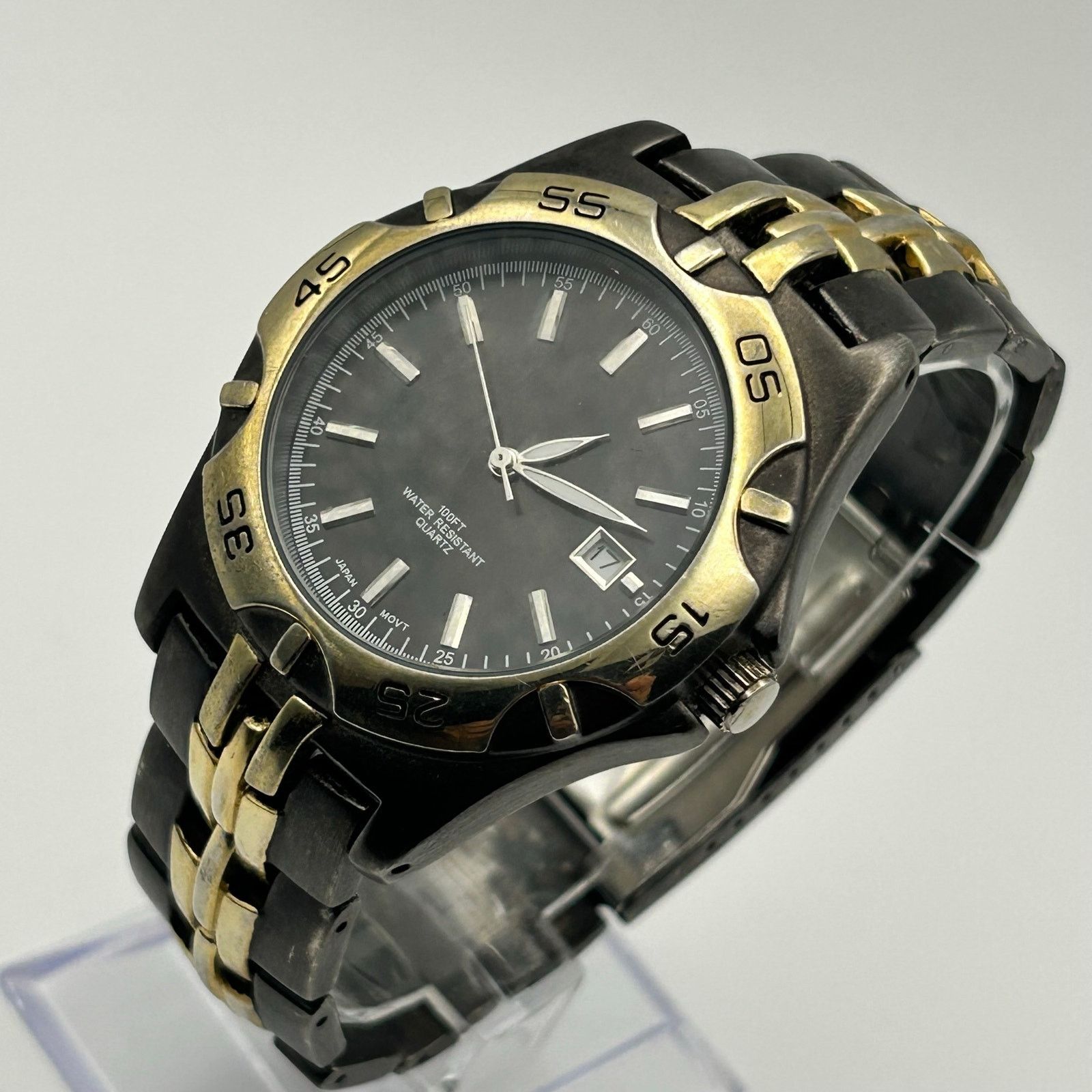 Other Men’s Gold and Black Stainless Steel Men’s Watch Size ONE SIZE - 3 Thumbnail