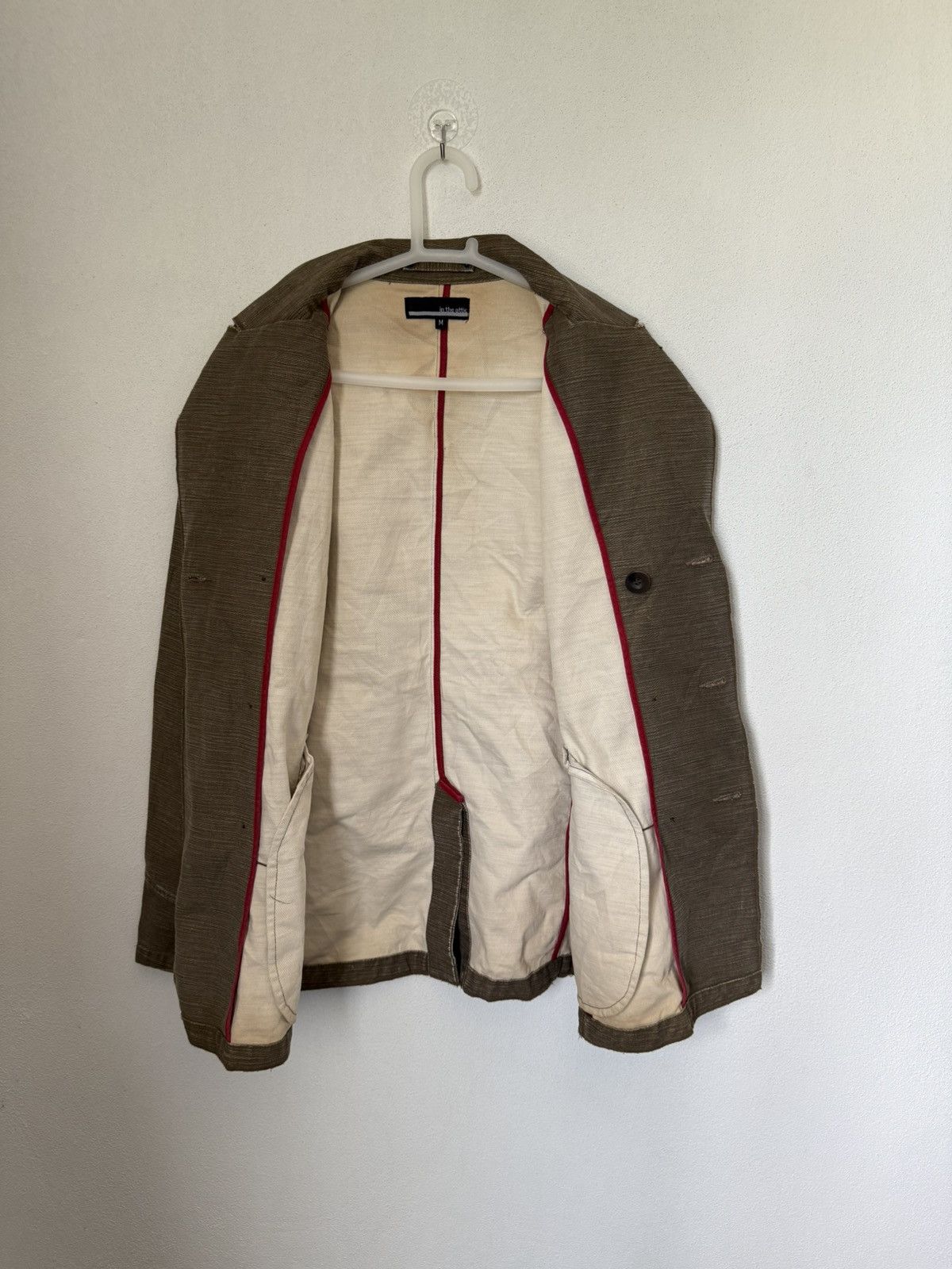 In The Attic JAPANESE BRAND IN THE ATTIC DOUBLE BREAST CASUAL JACKET LGB Size US M / EU 48-50 / 2 - 7 Thumbnail