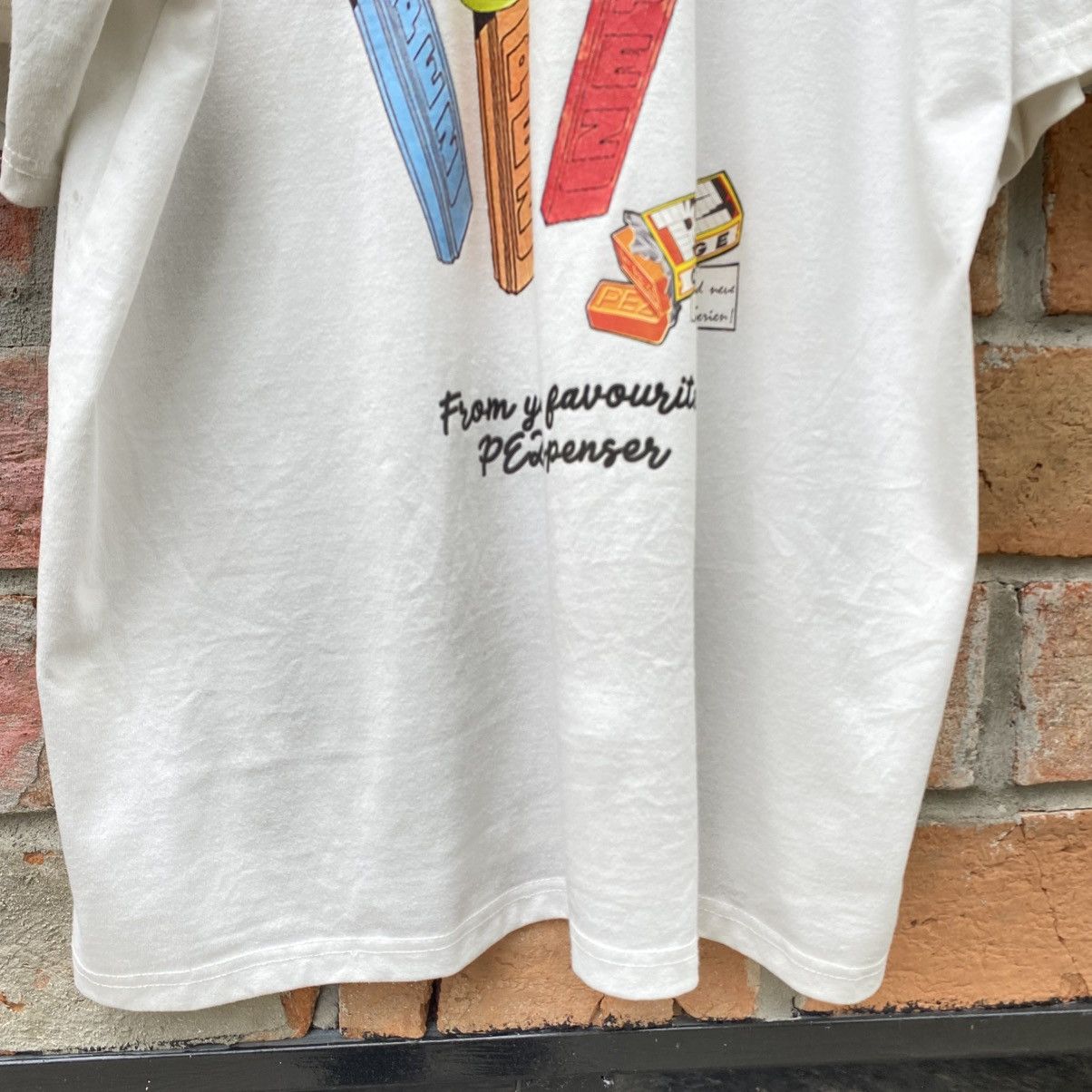 Designer × Vintage PES Short Sleeve Tee with Logo Front & Graphic Back Size US L / EU 52-54 / 3 - 9 Thumbnail
